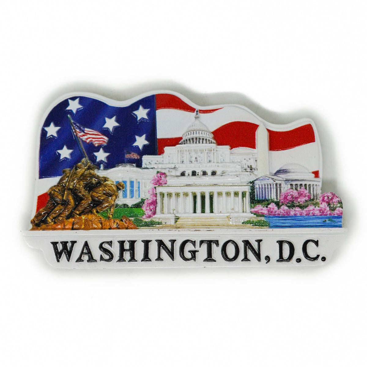 USA Flag Ceramic DC Magnet