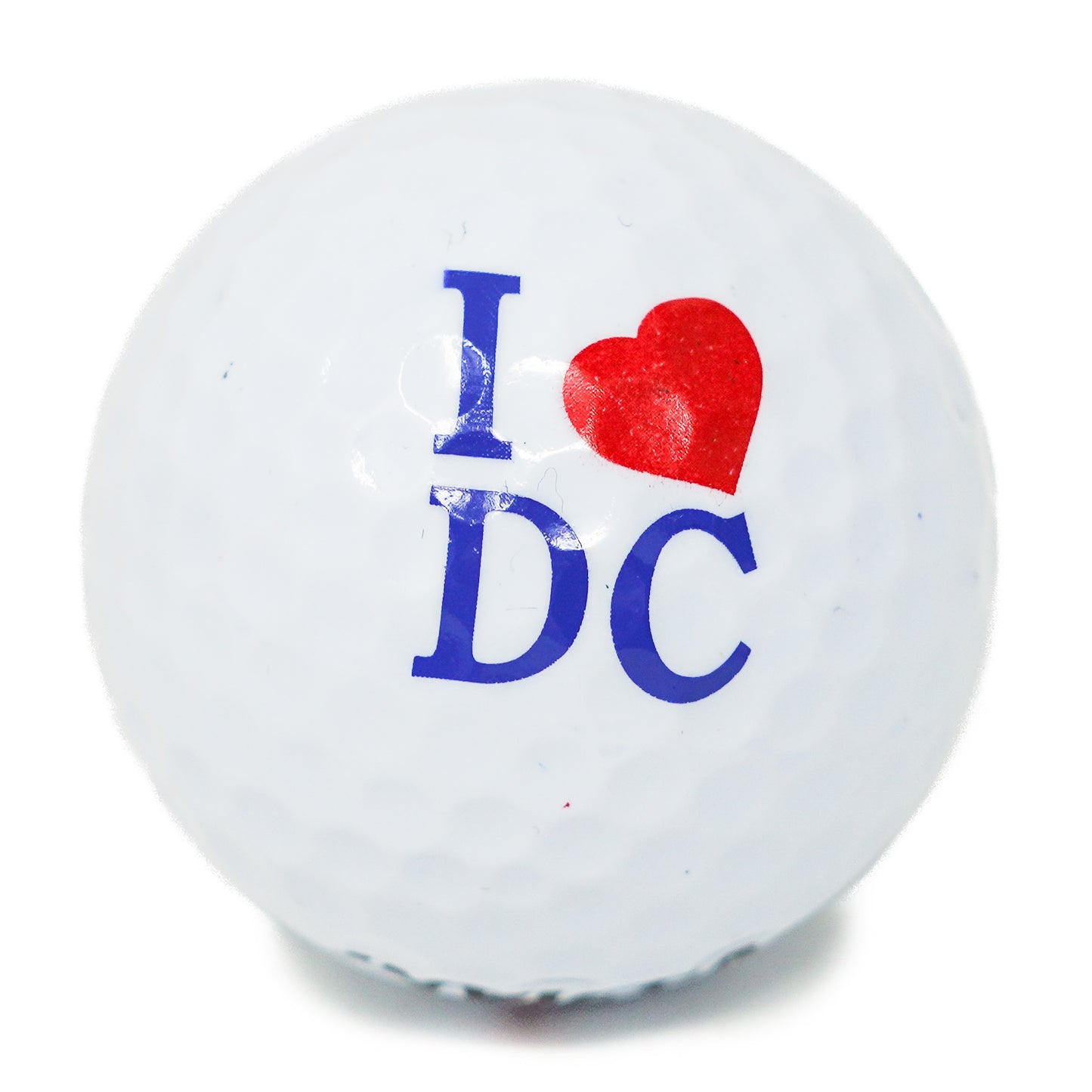 I Love DC Golf Ball