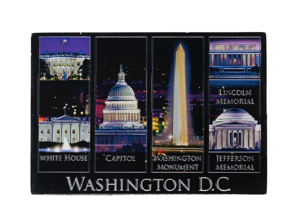 Washington DC Fridge Magnet (3 Styles)