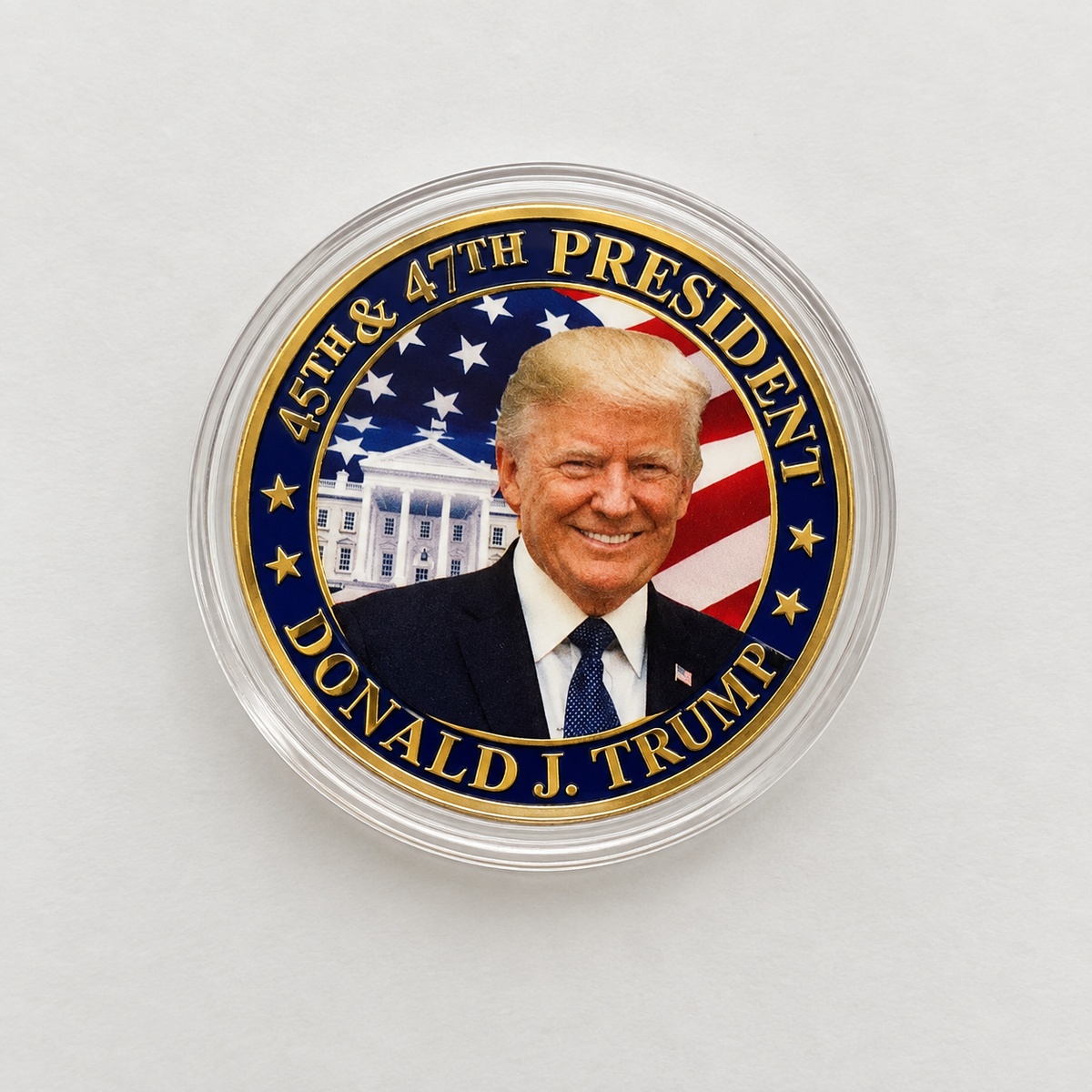 45th & 47th President Trump Collectible Coin