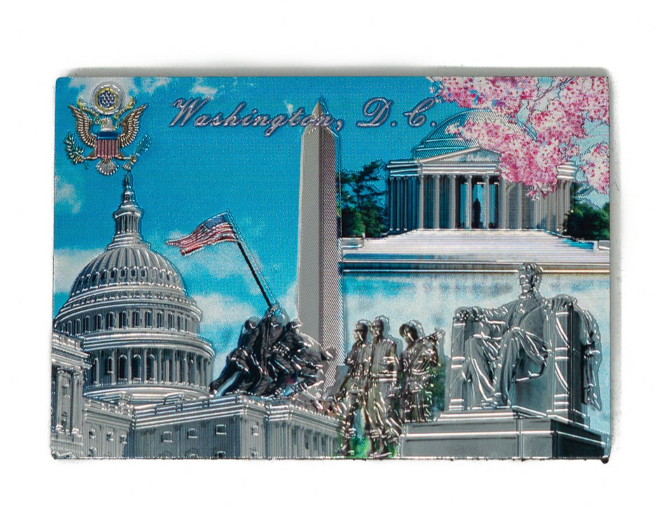Washington D.C. 'Cherry Blossoms' Monuments Magnet