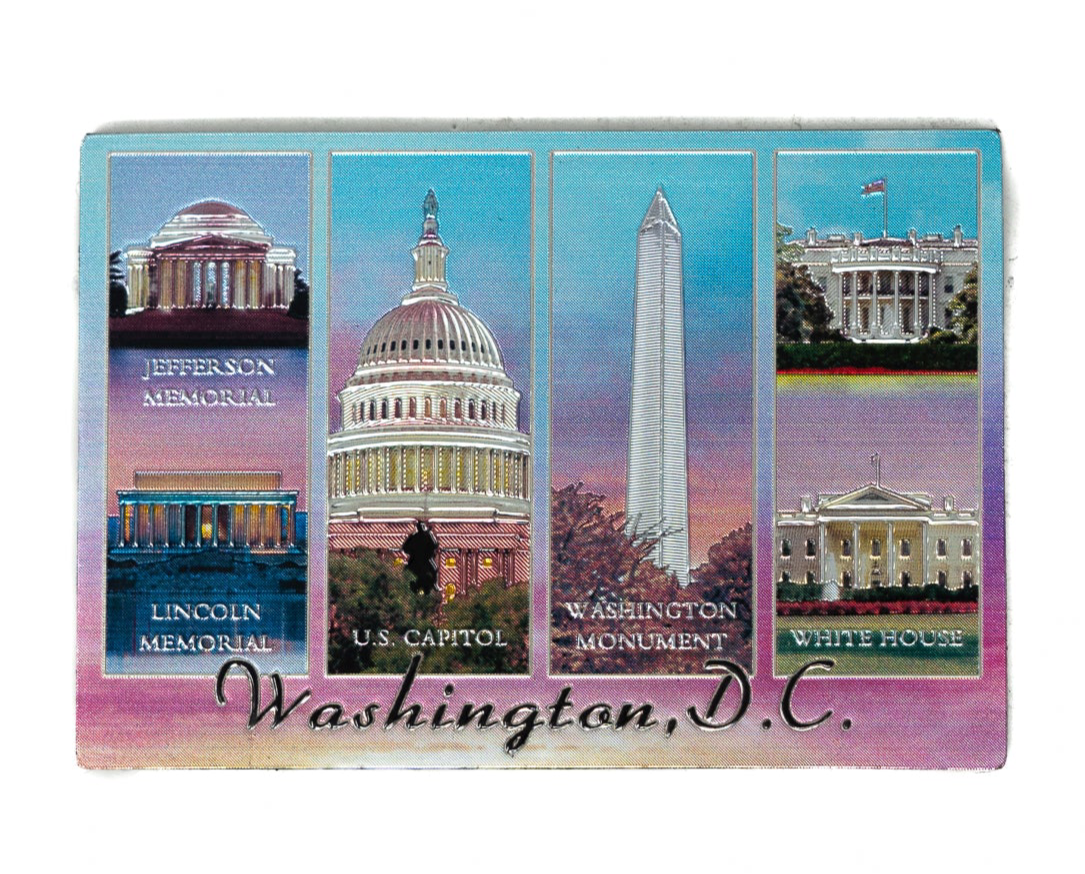 Washington DC Fridge Magnet (3 Styles)