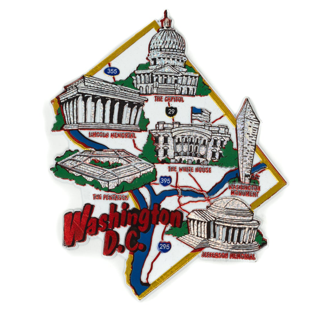 Washington D.C. Fridge Magnet