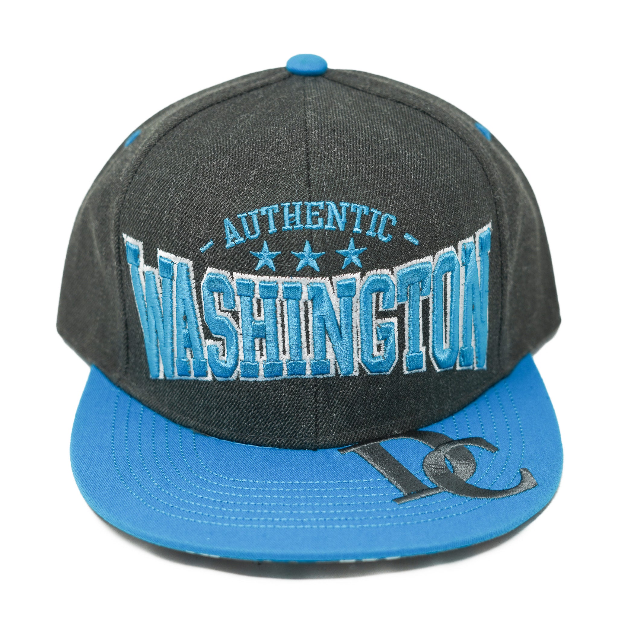 Washington DC Stretched Text Snapback