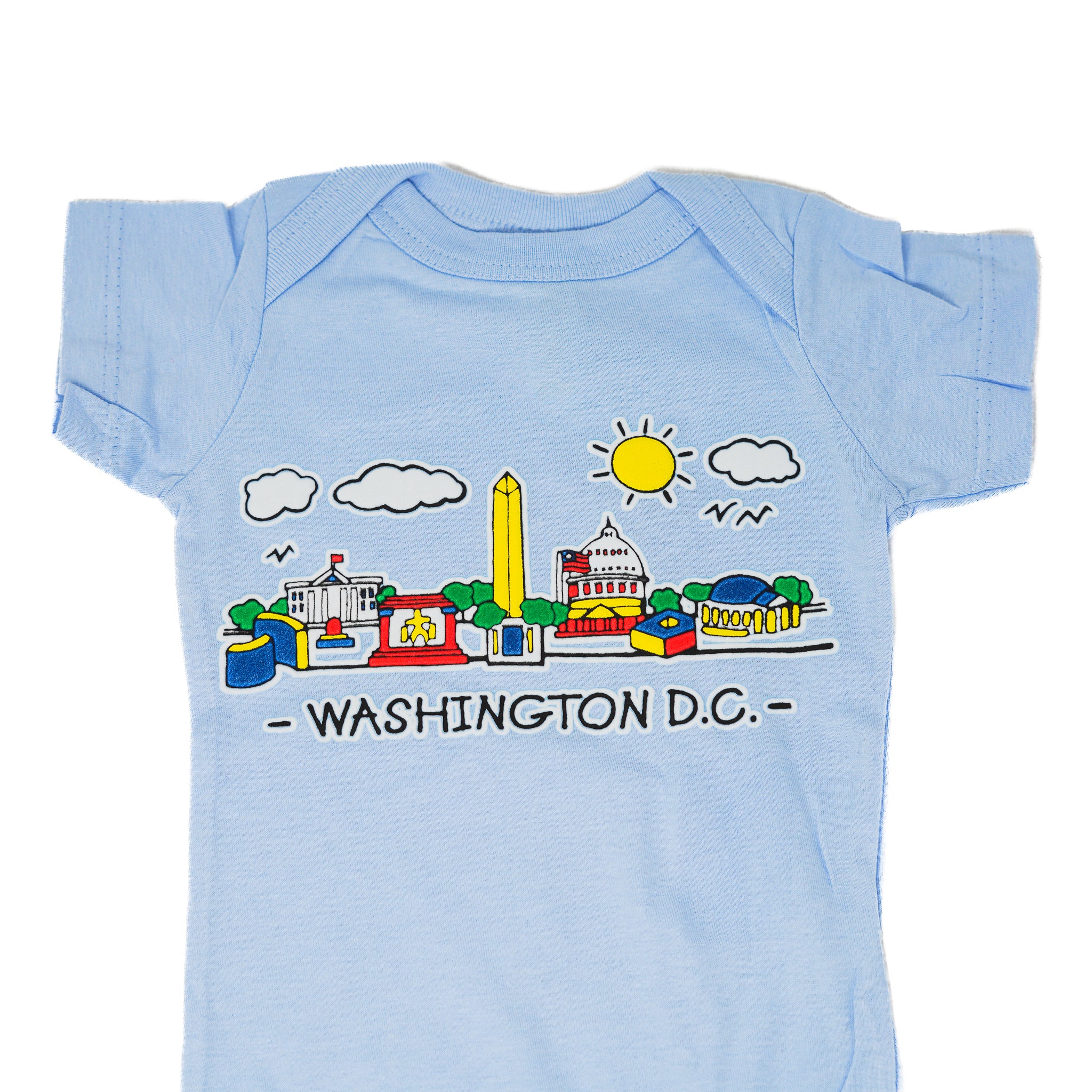 Washington D.C. Baby Onesie  (2 Colors)