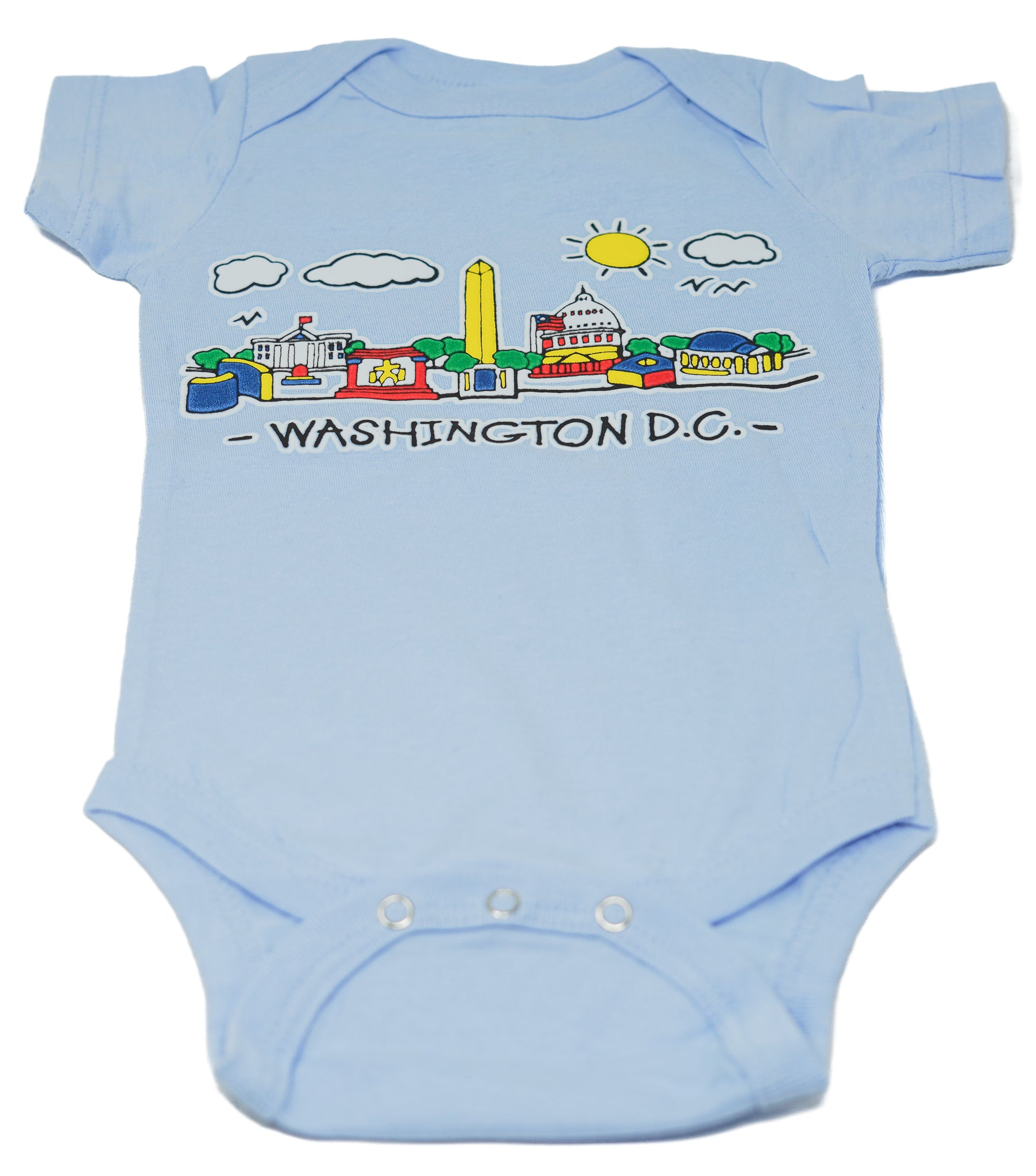 Washington D.C. Baby Onesie  (2 Colors)