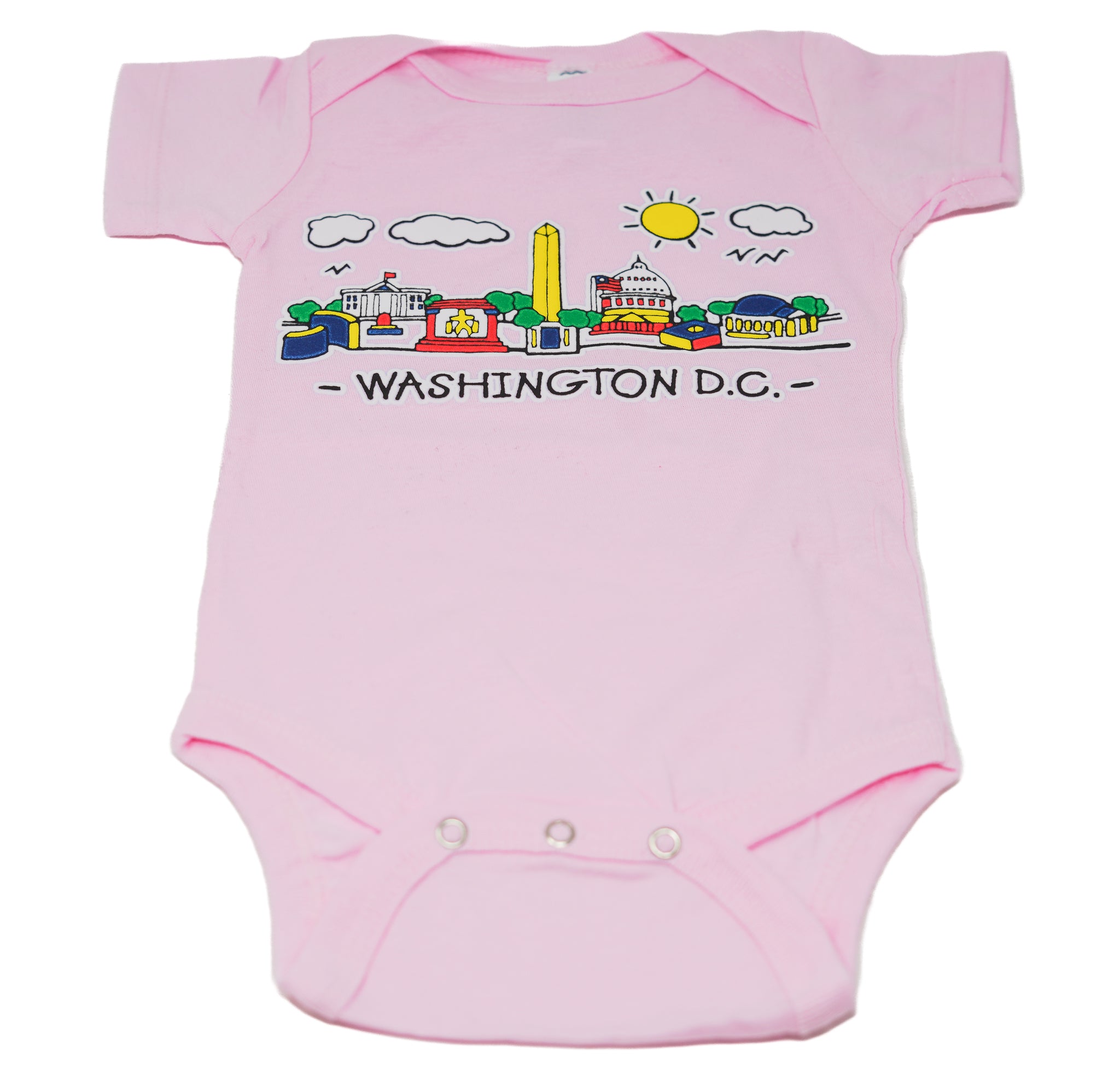 Washington D.C. Baby Onesie  (2 Colors)