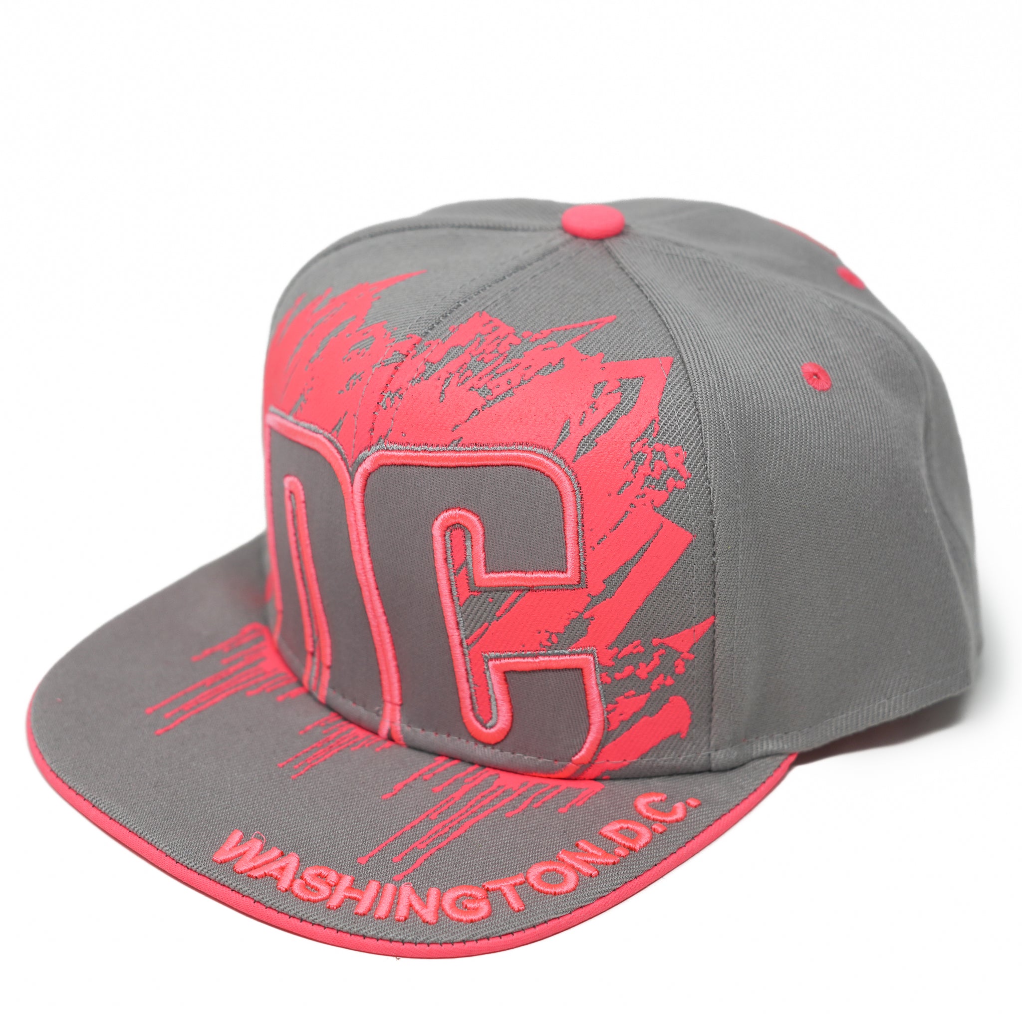 Washington DC Paint Snapback Caps