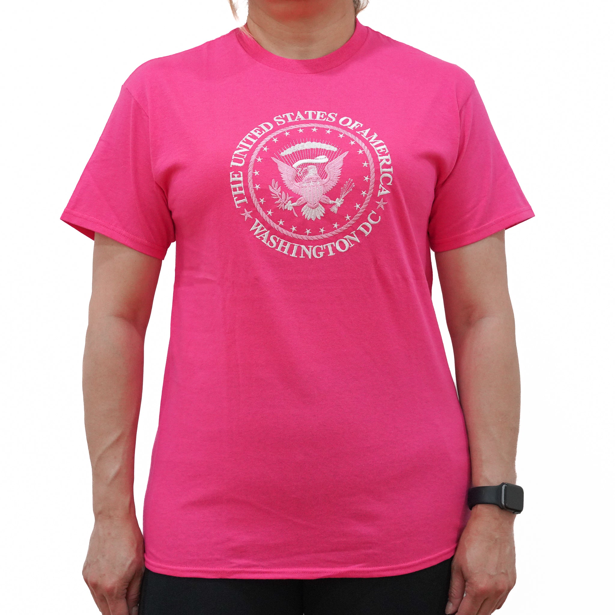 Presidential Seal Embroidered T-Shirt (Multiple Colors)