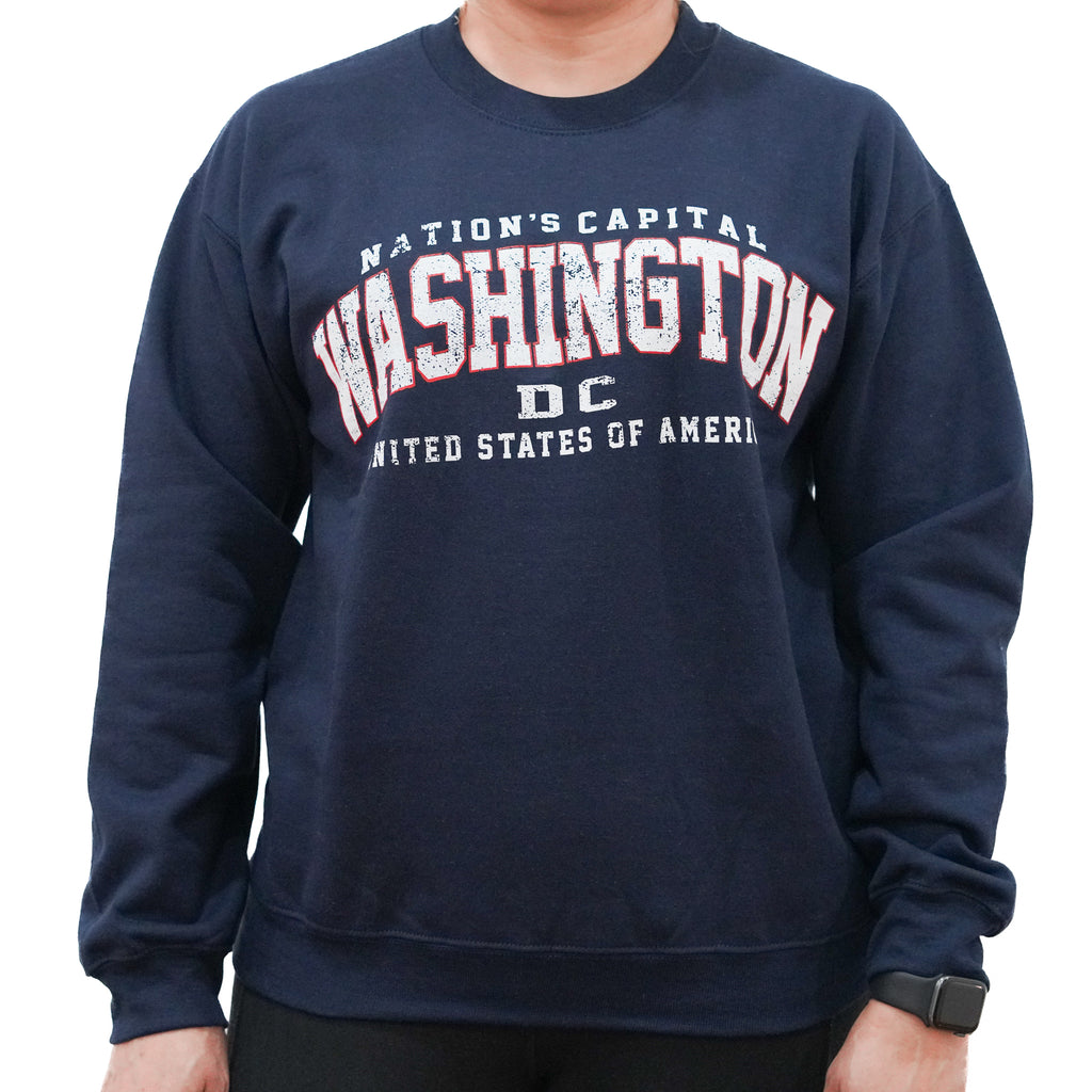 Authentic Washington DC Crewneck (3 Colors)