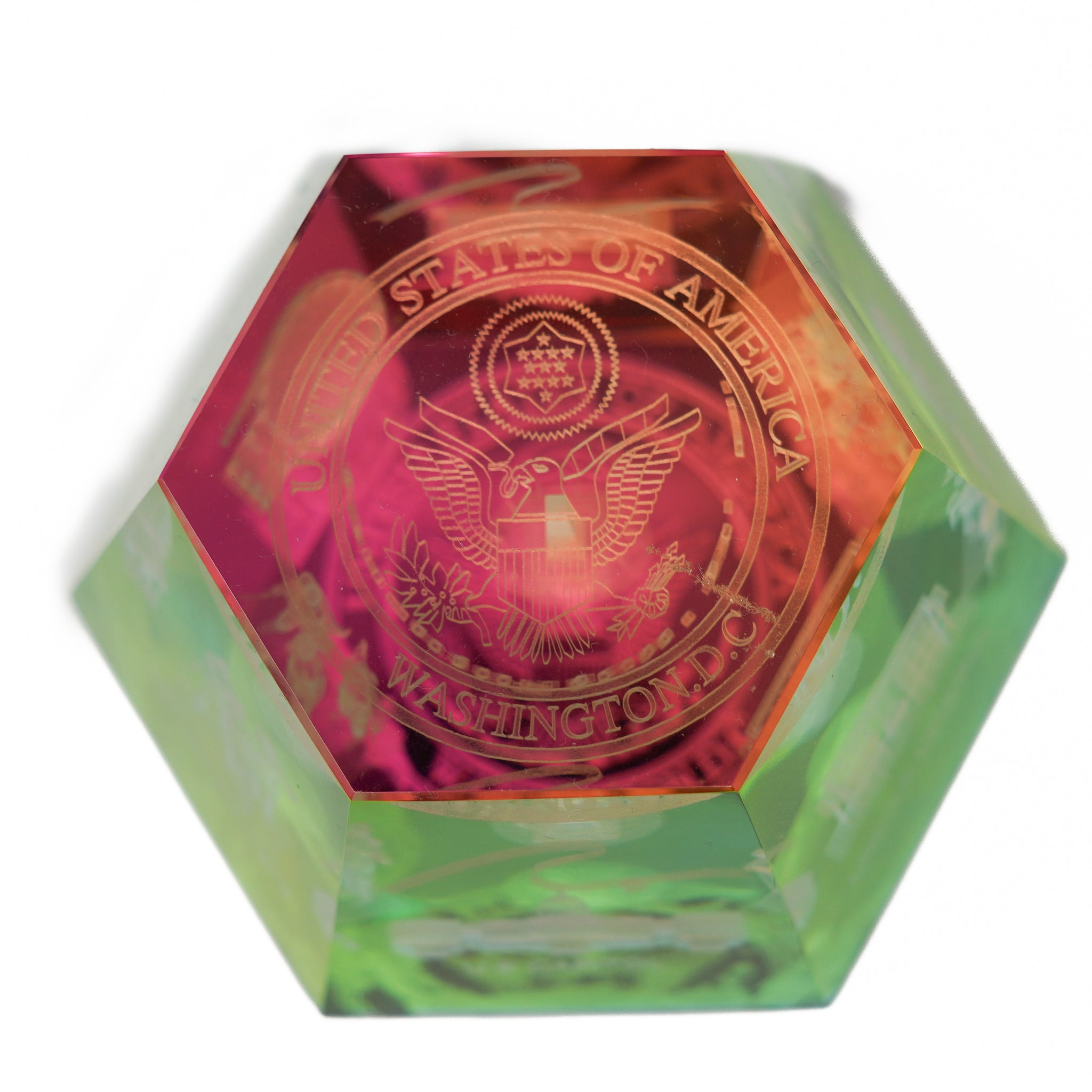 Washington DC Pentagon Shaped Crystal (3 Styles)