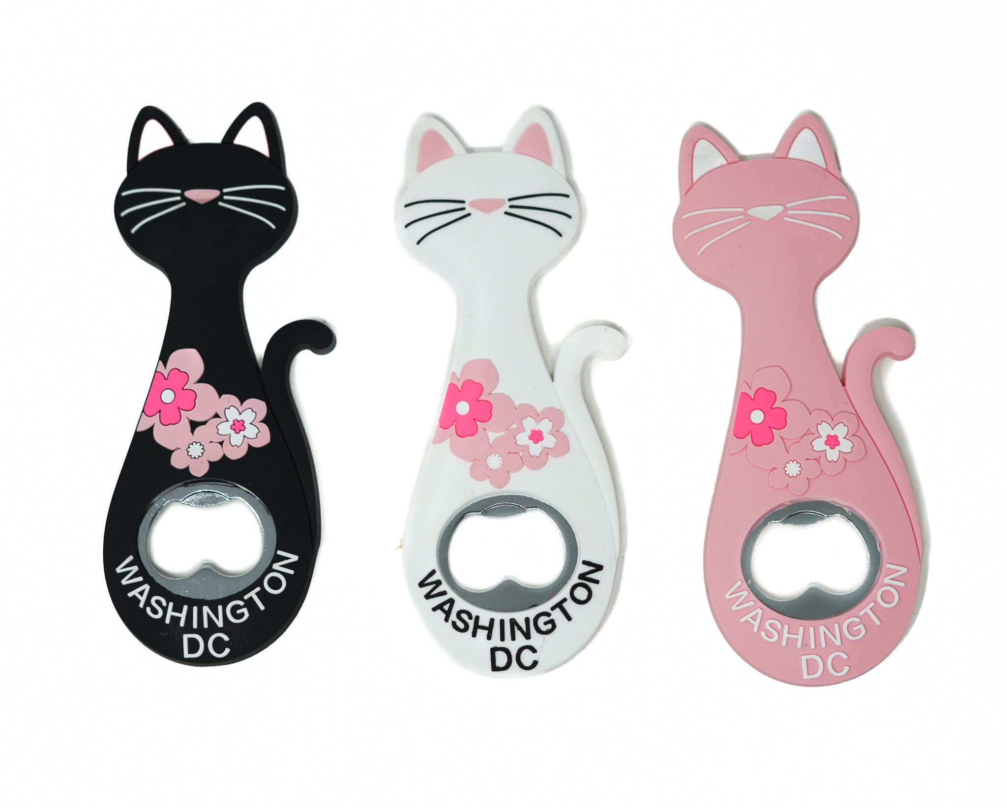 Washington DC Cat Magnet and Bottle Opener