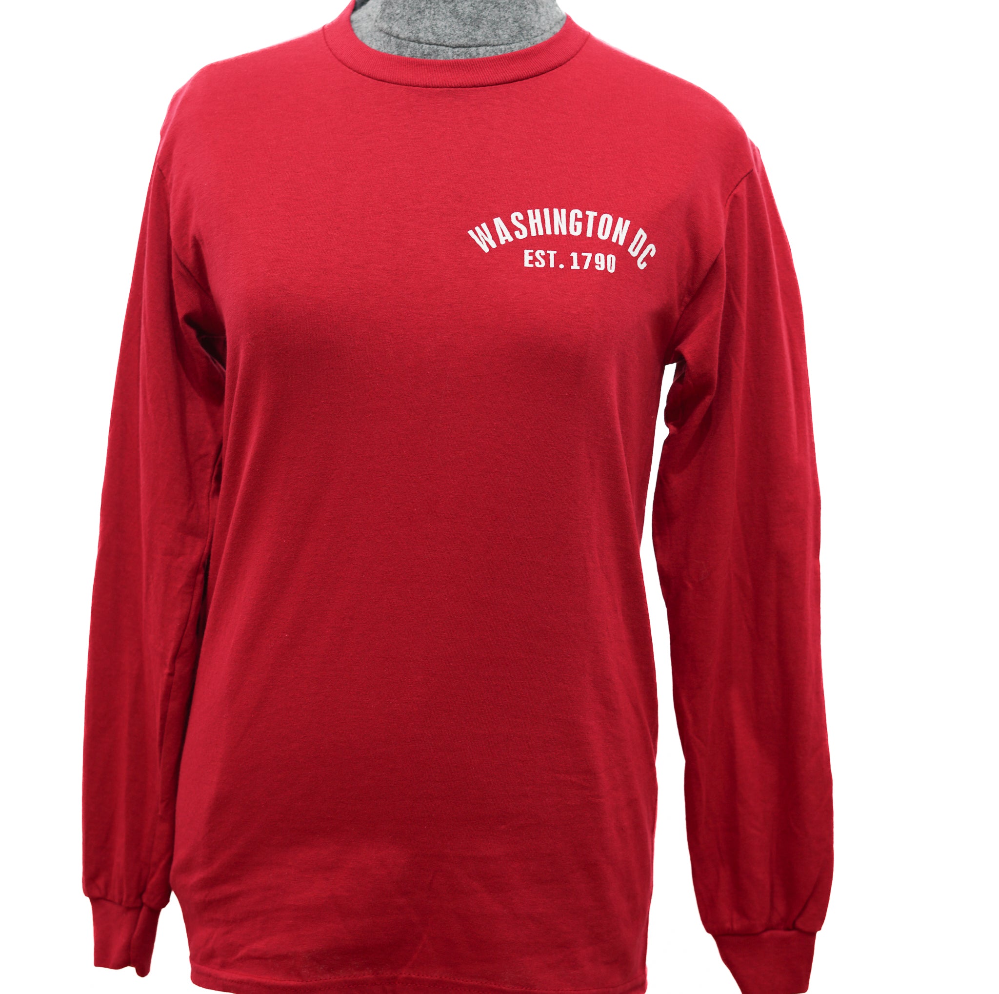 Washington DC Long Sleeve T-Shirt (Multiple Colors)