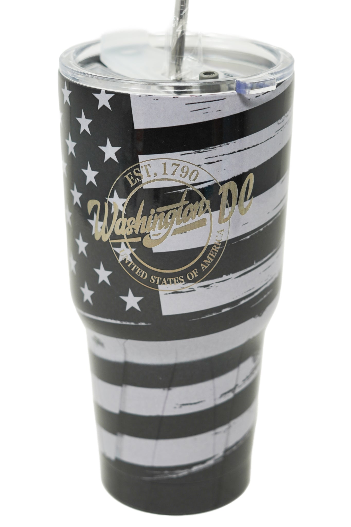 USA Flag Tumbler Cup