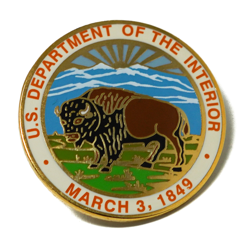 U.S. Department of the Interior Pin