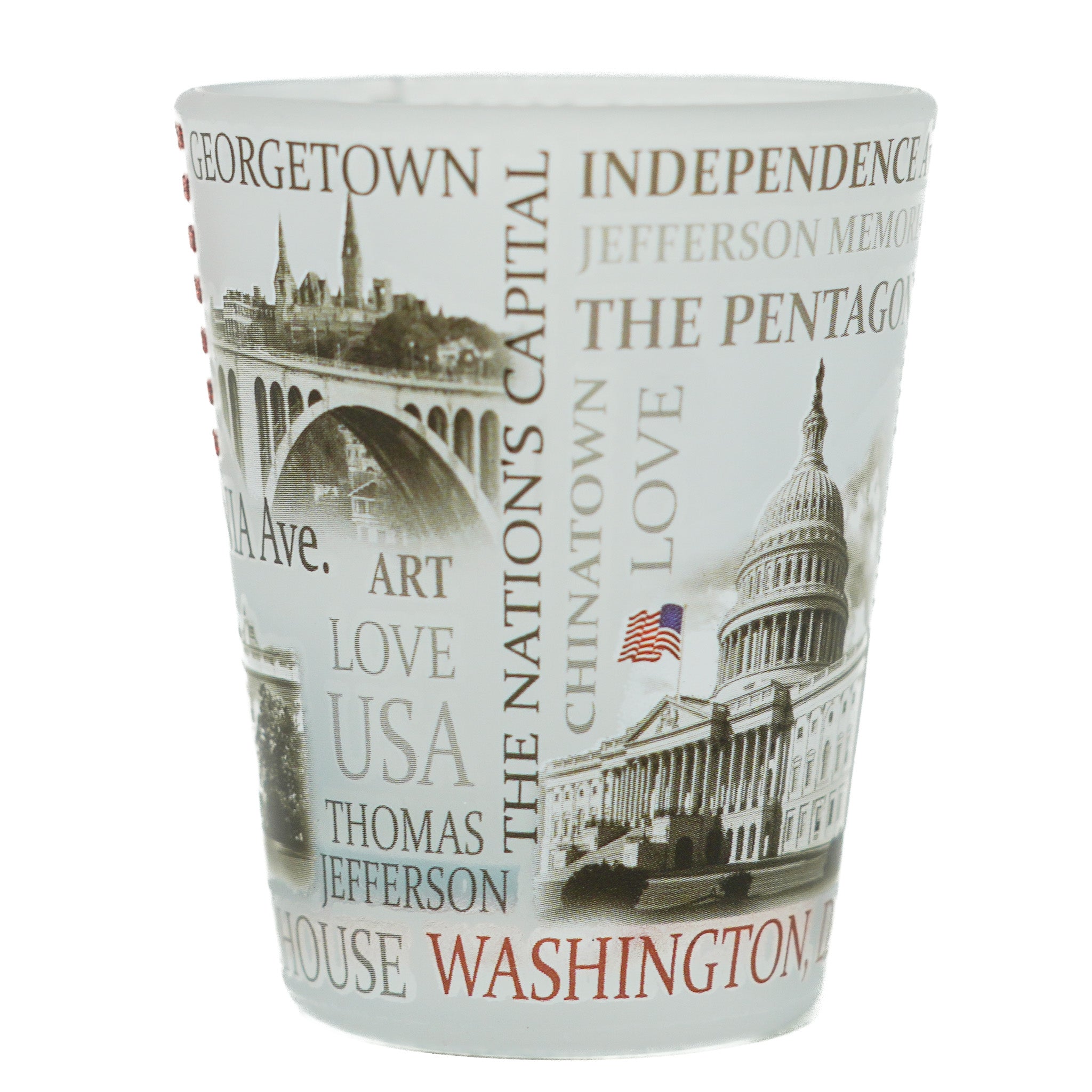 Washington DC Shot Glasses (Multiple Styles)