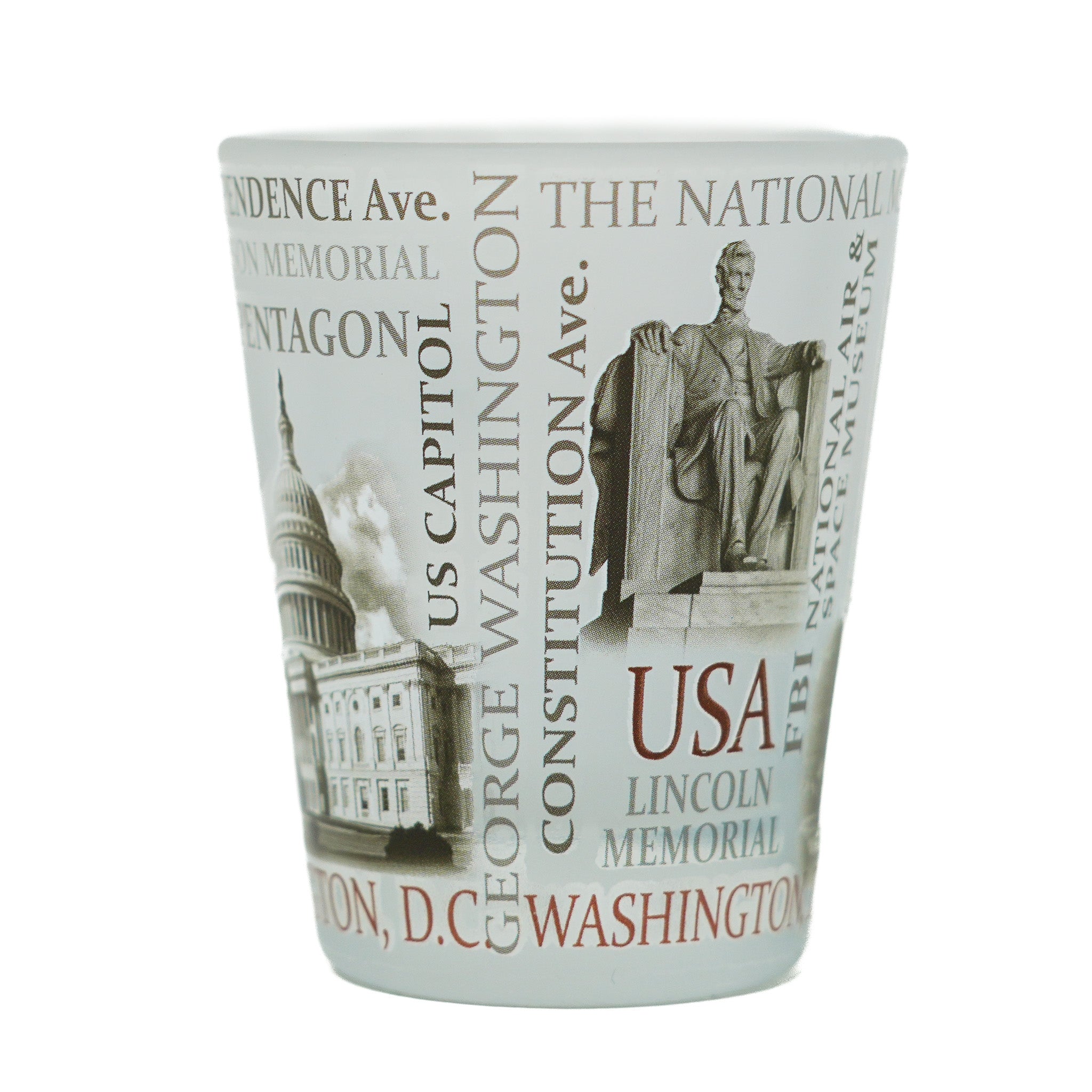Washington DC Shot Glasses (Multiple Styles)