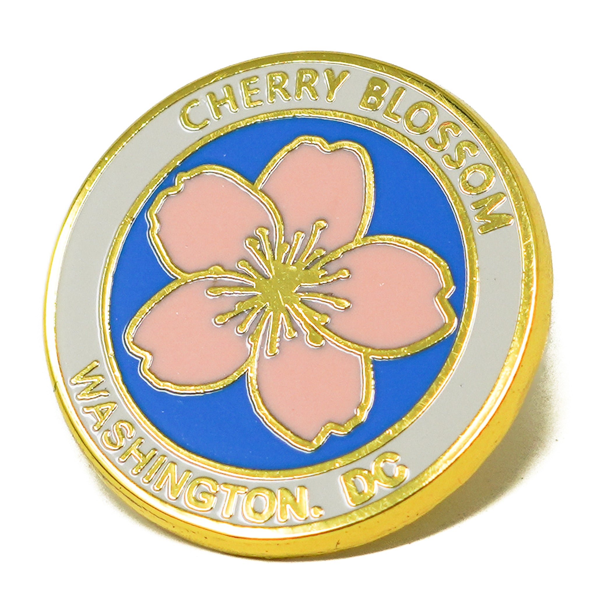 Cherry Blossom Flower Lapel Pins (Multiple Styles)