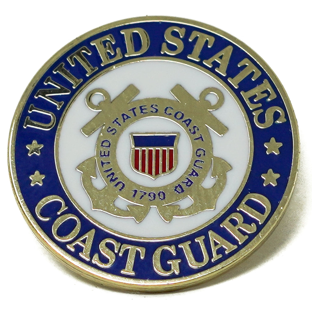 US Coast Guard Seal Collectable Lapel Pin