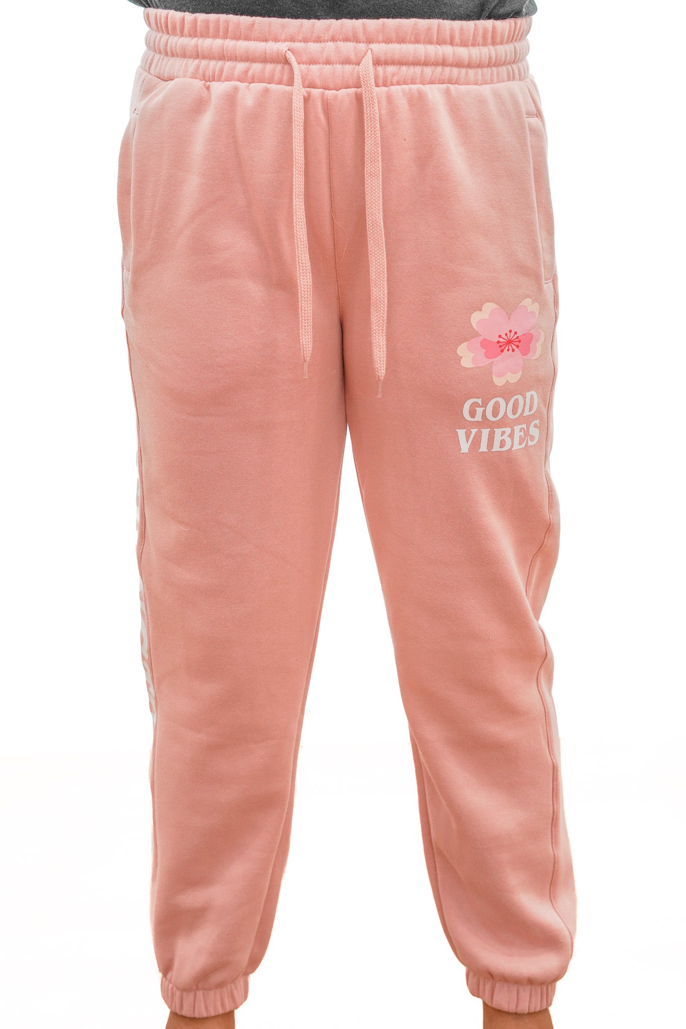 Washington DC Cherry Blossom 'Good Vibes' Sweatpants (Multiple Colors)