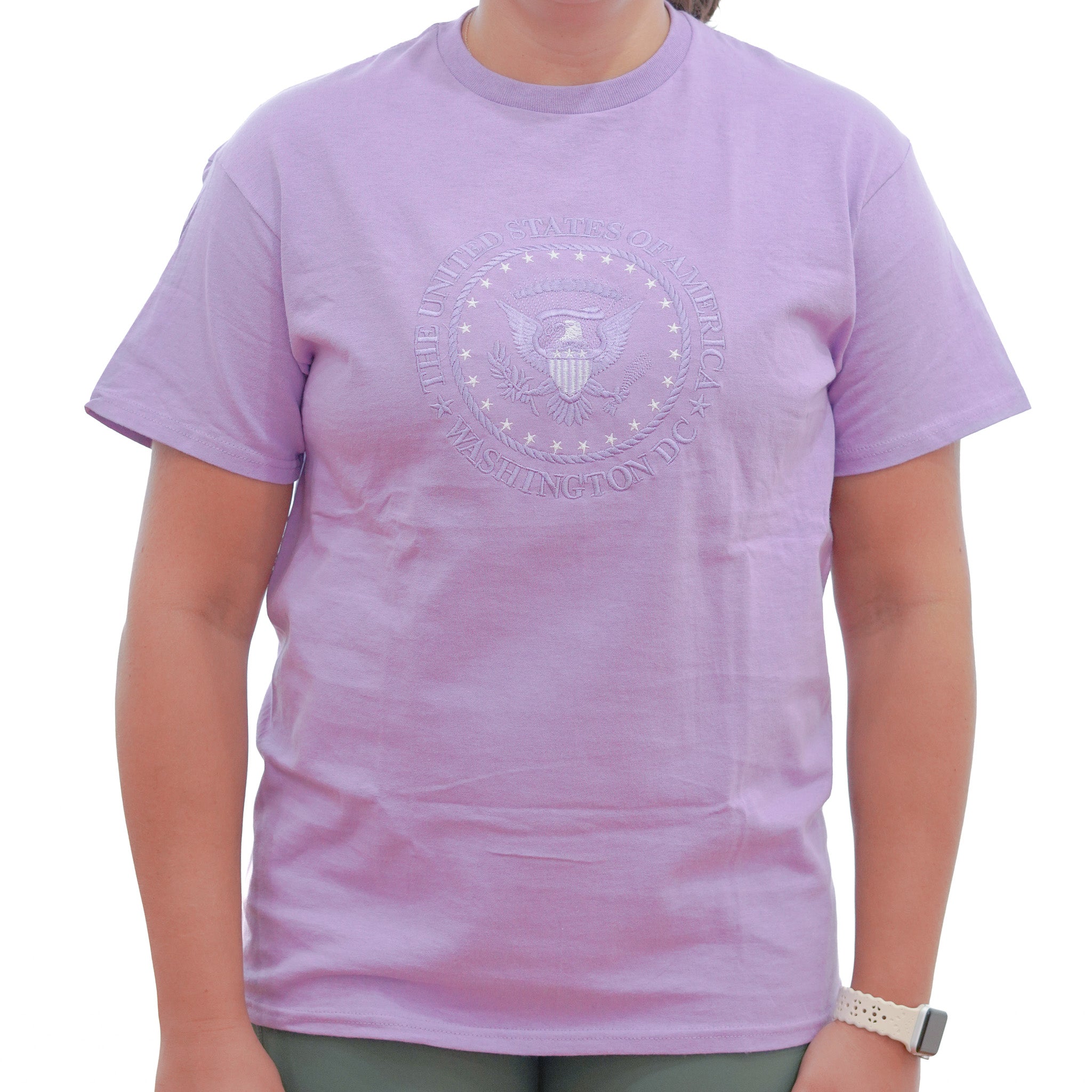 Presidential Seal Embroidered T-Shirt (Multiple Colors)