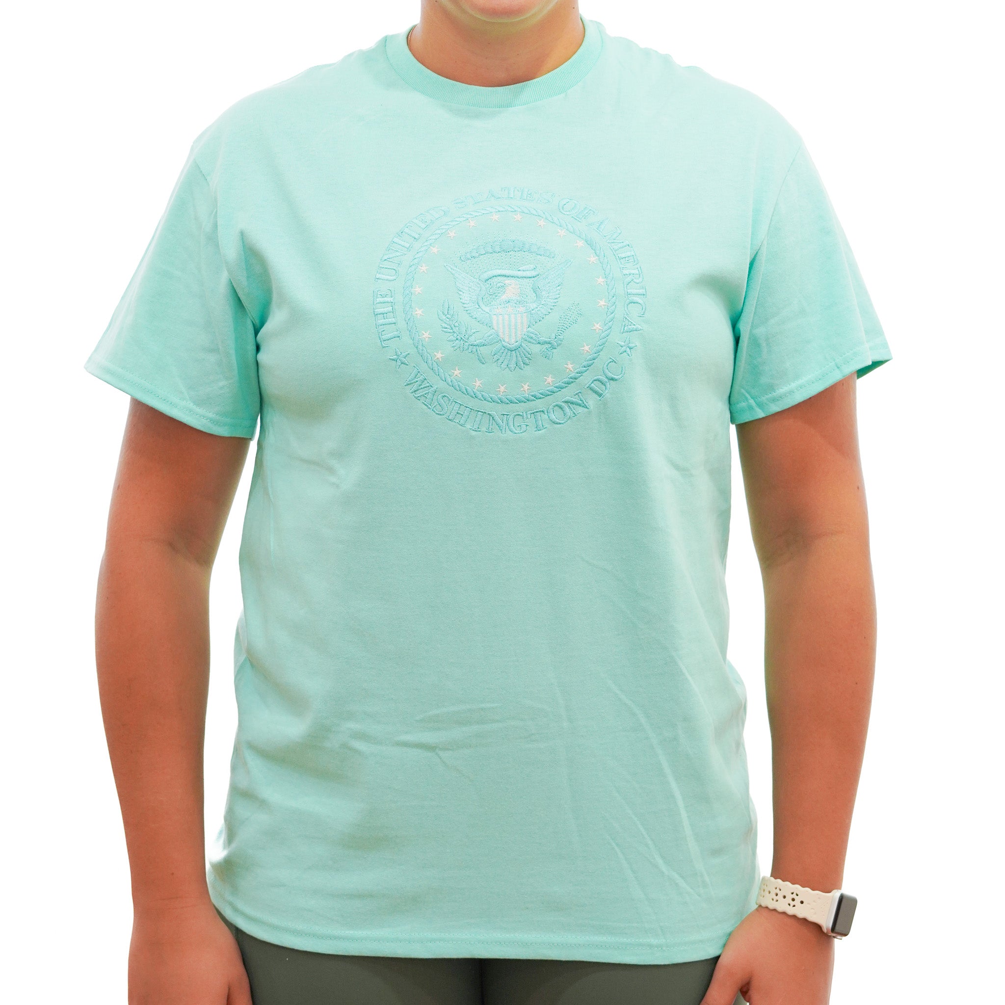 Presidential Seal Embroidered T-Shirt (Multiple Colors)