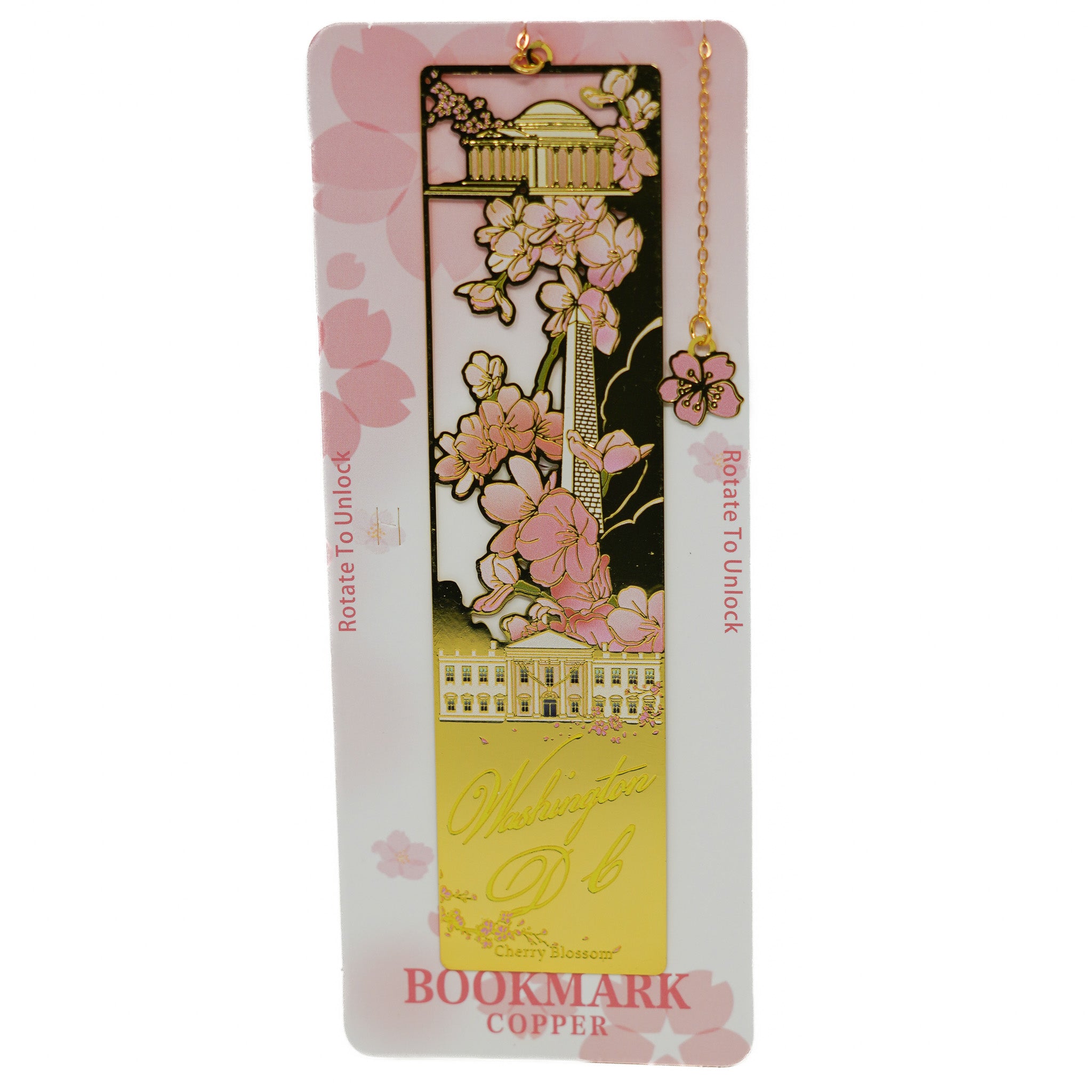 Washington D.C. Cherry Blossom Bookmarks (Multiple Styles)