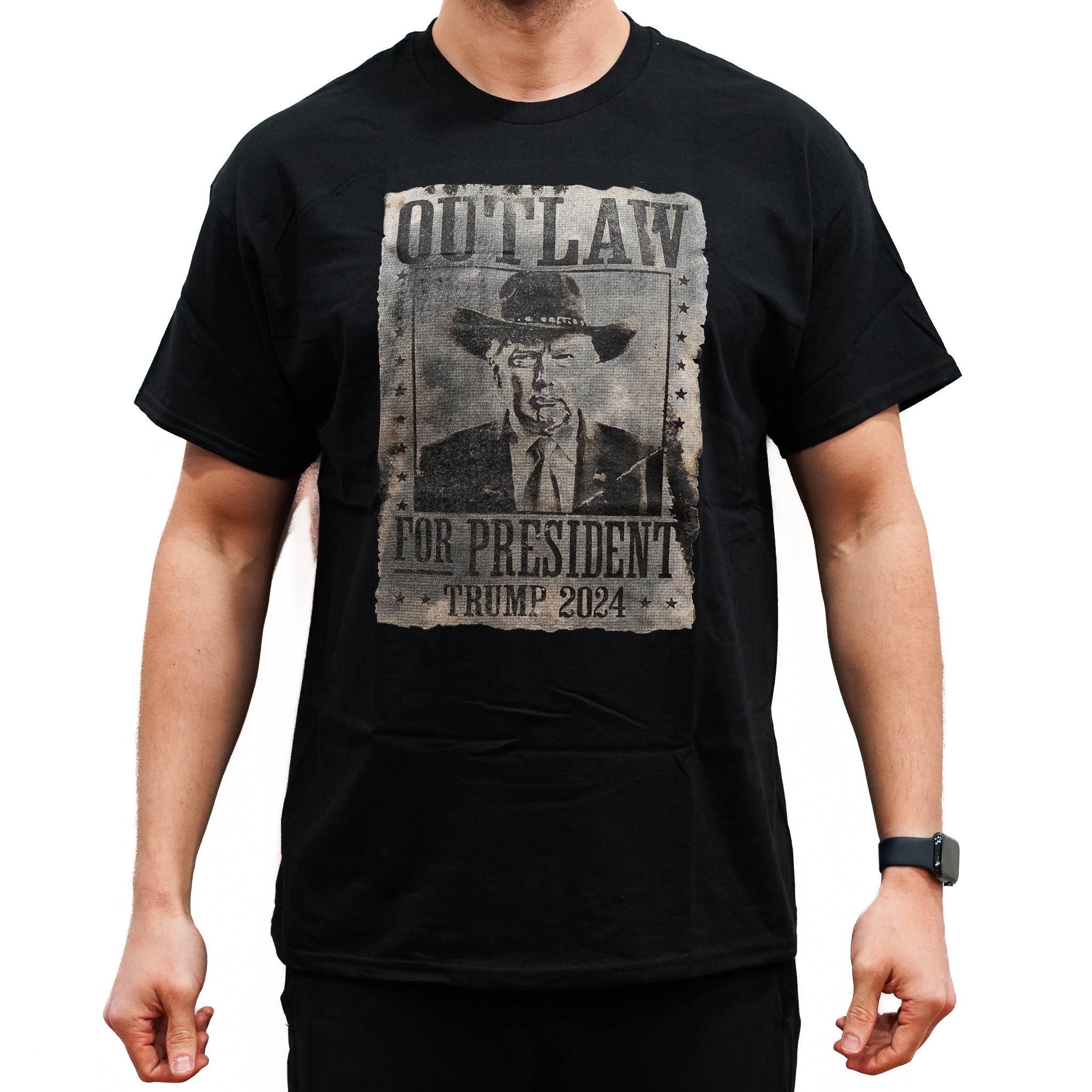 OUTLAW Trump For President 2024 T-Shirt