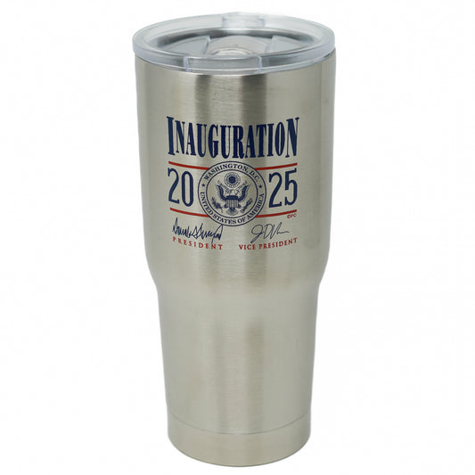 2025 Trump Inauguration Stainless Steel Tumbler