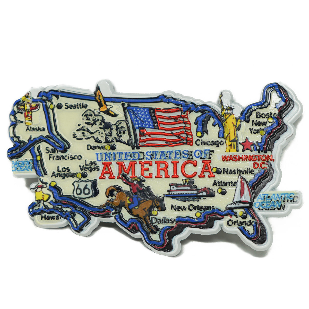 United States of America Magnet