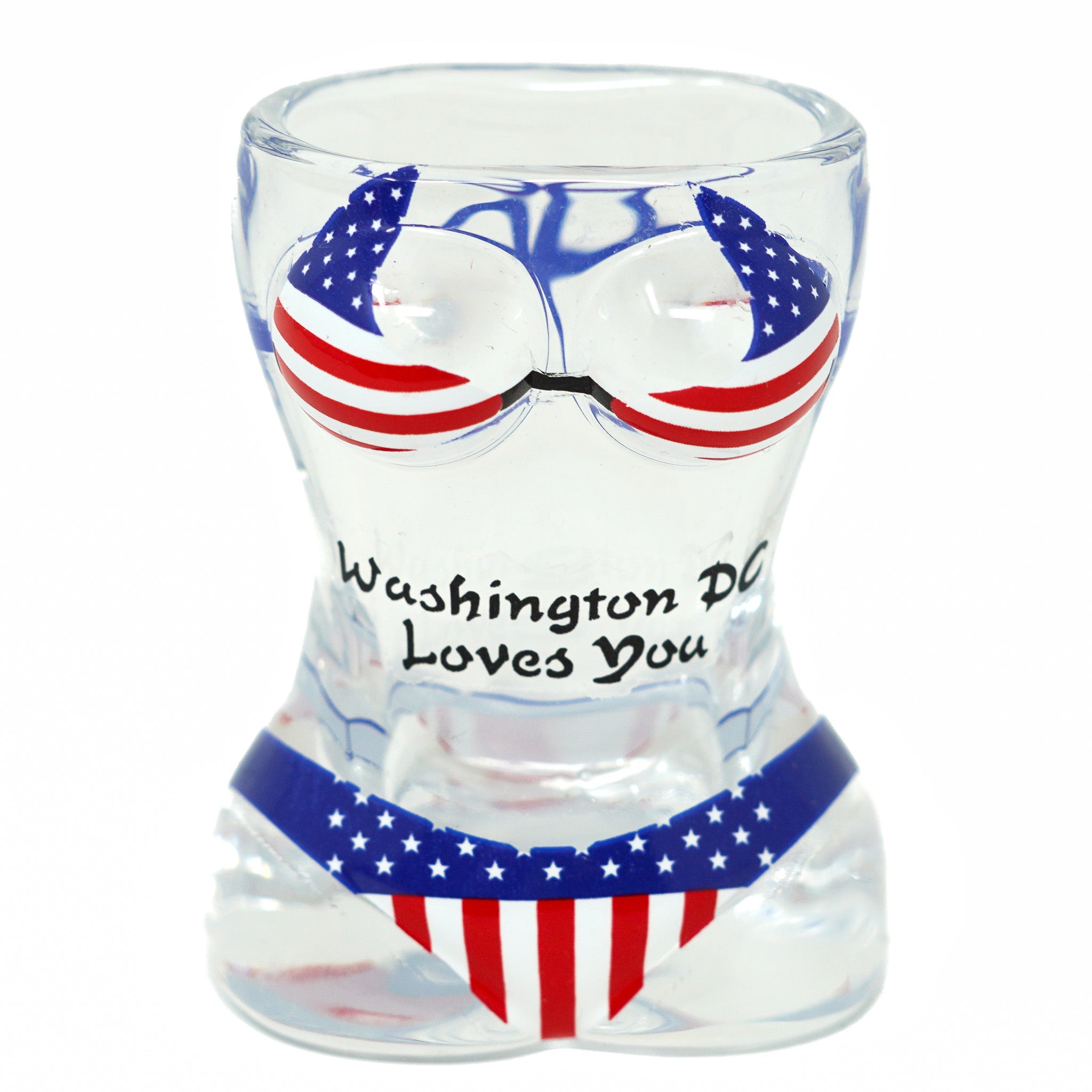 Washington D.C. USA Bikini Shot Glass