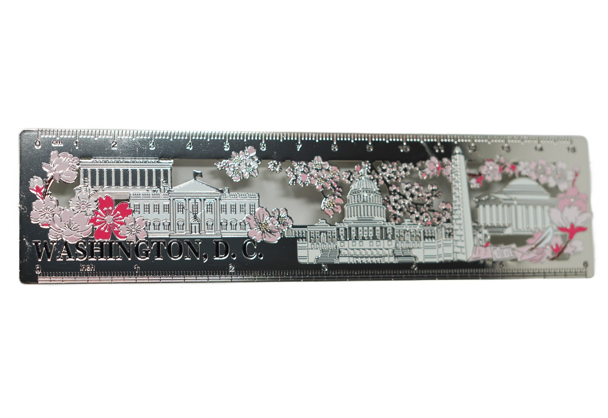 Washington DC Cherry Blossom 6in Ruler
