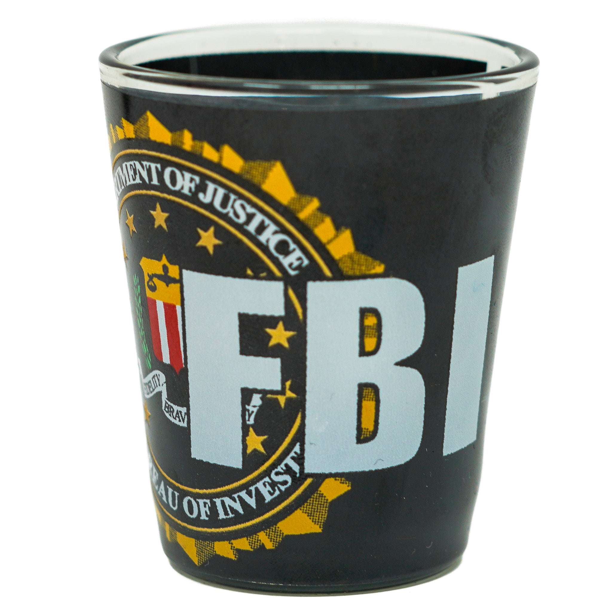 FBI Shot Glass