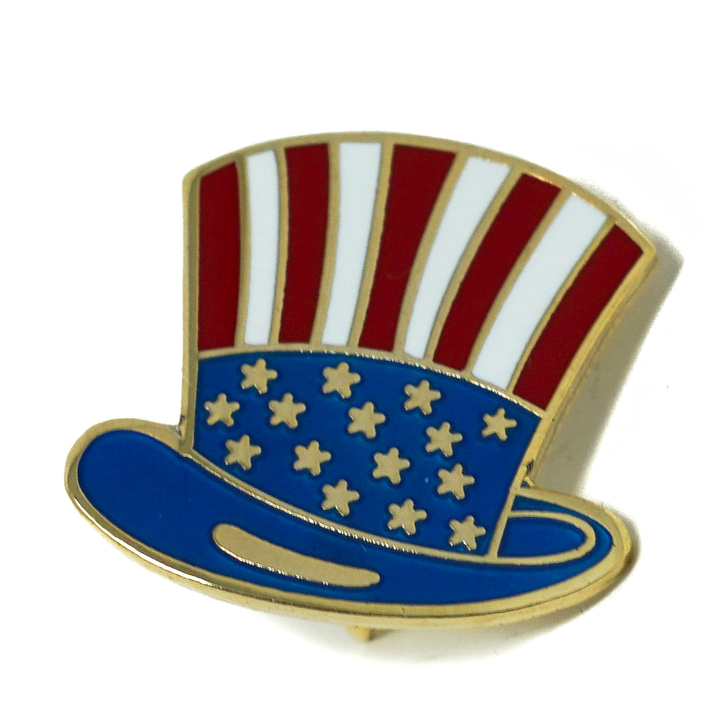 American Flag Uncle Sam Lapel Pin