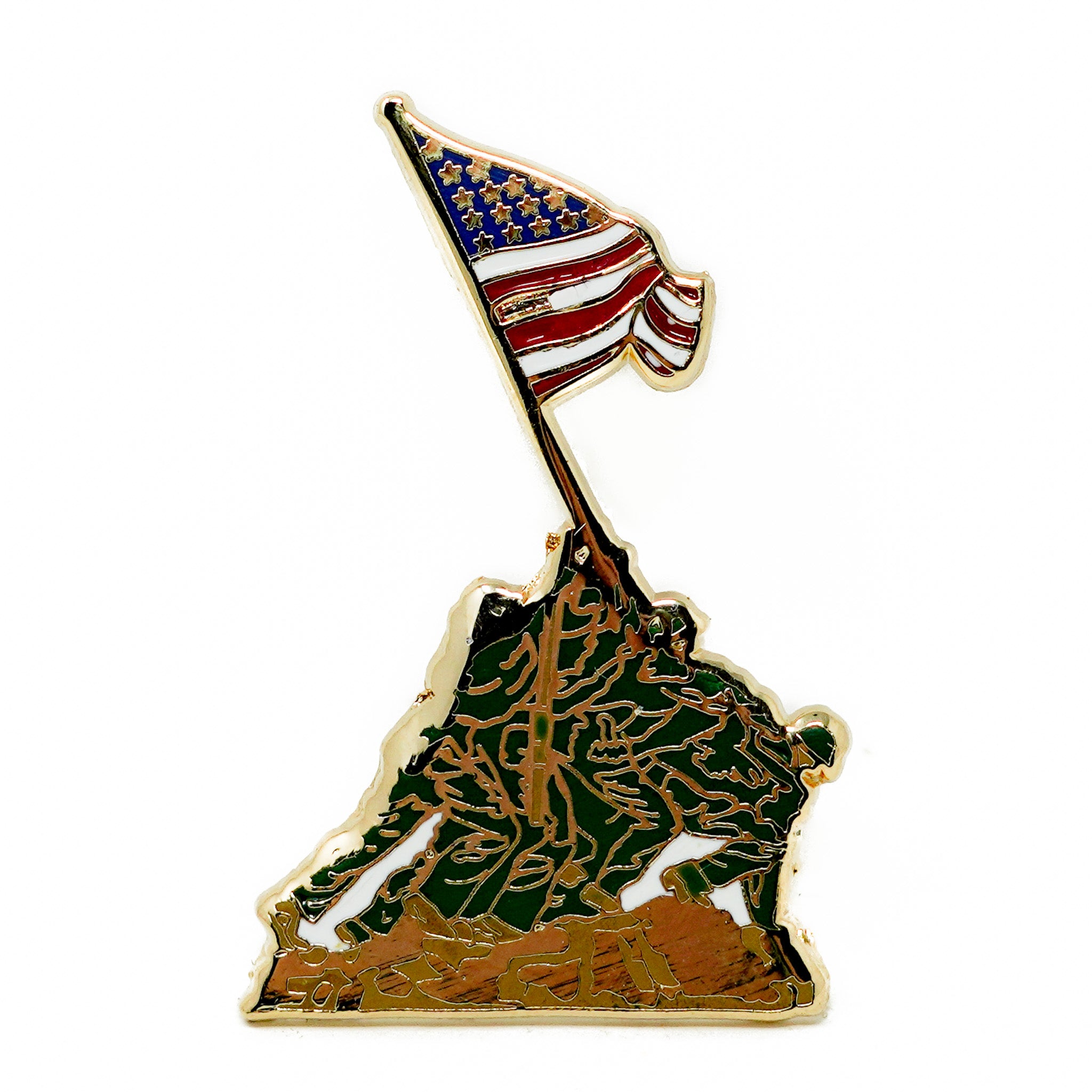 Iwo Jima Lapel Pin