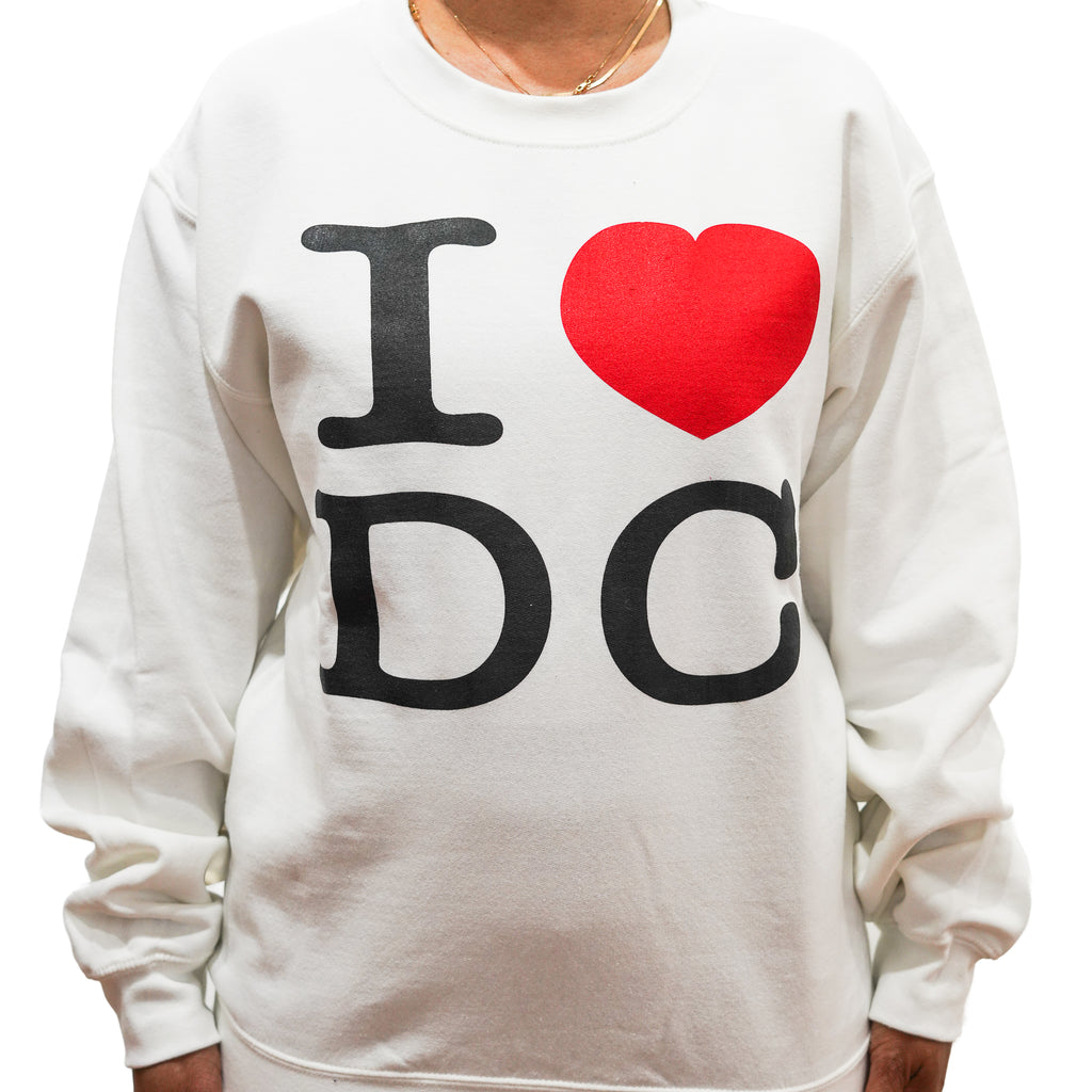 I Love DC Crewneck