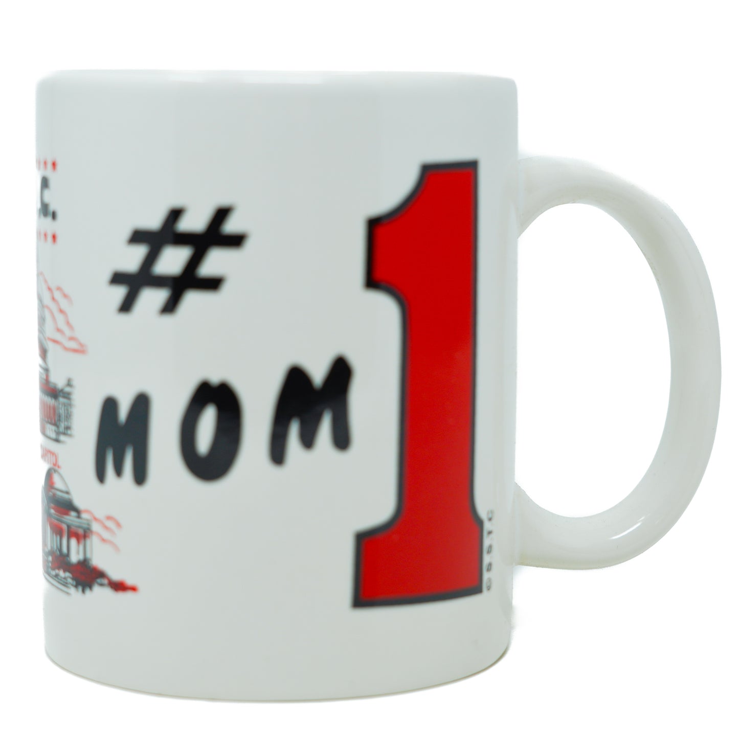 #1 Mom & Dad Washington DC Mug