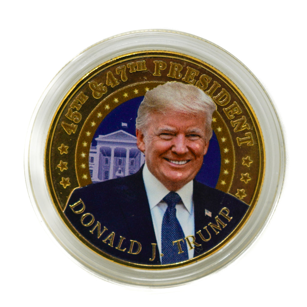 45th & 47th President Trump Collectible Coin