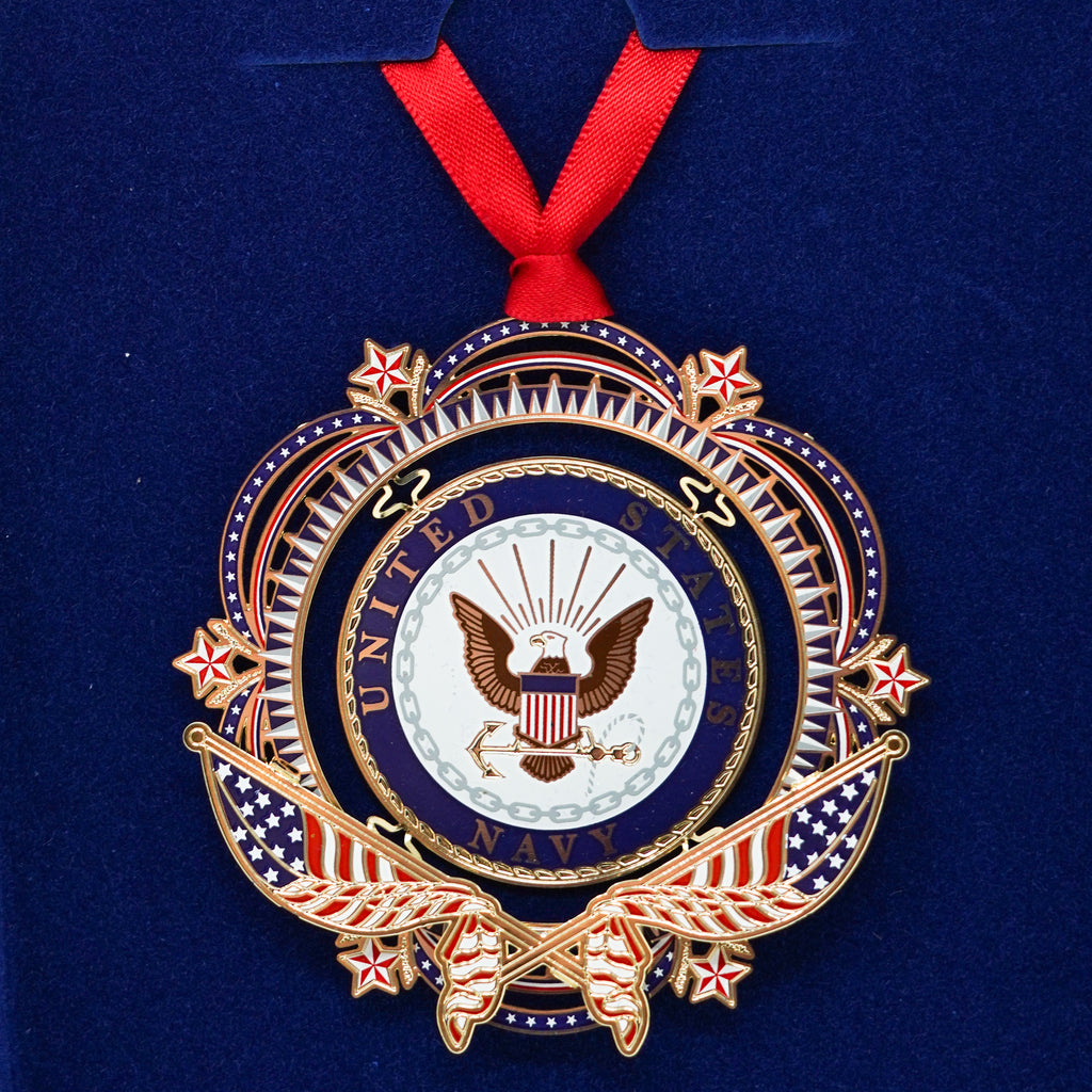 United States Navy Christmas Ornament