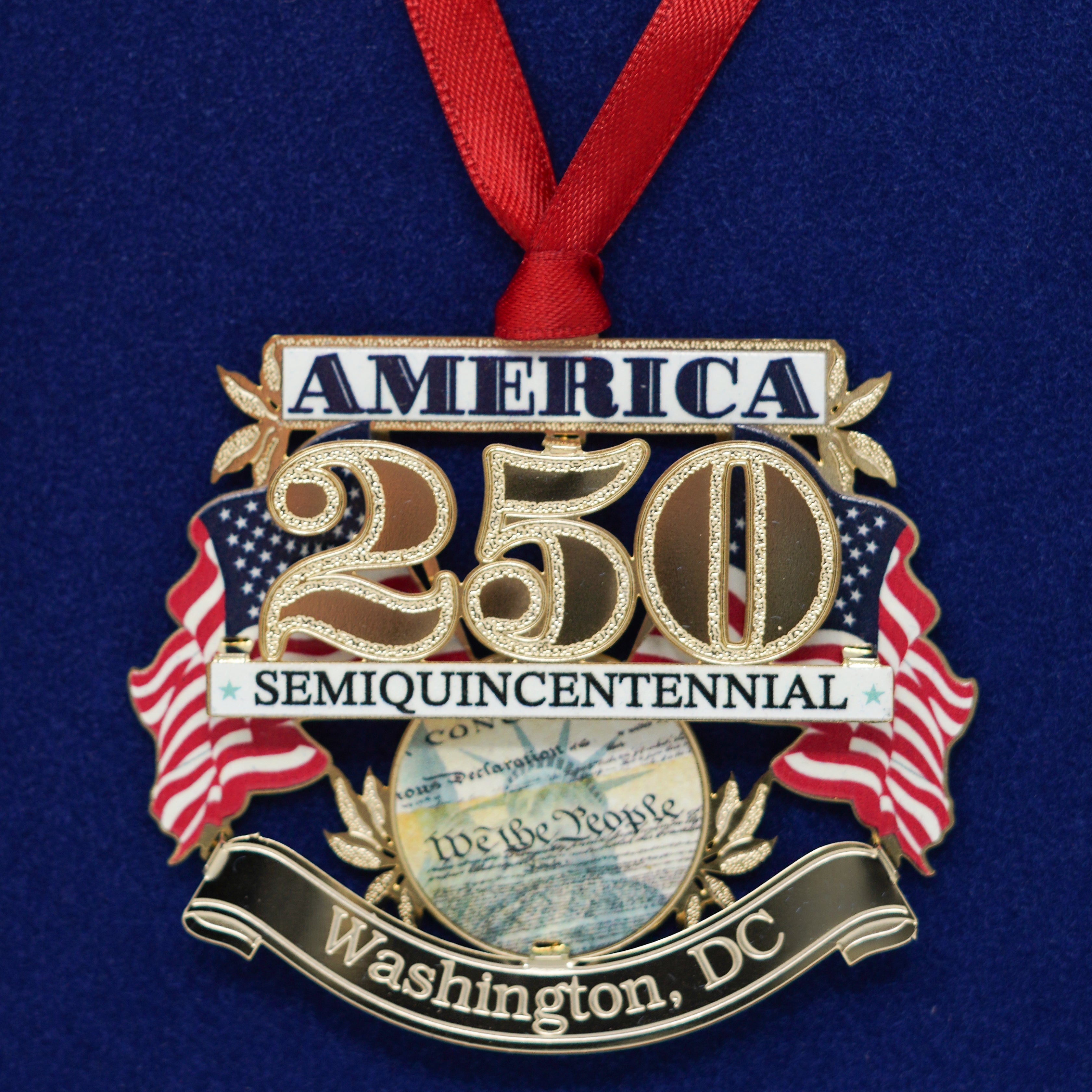 United States 250th Semiquincentennial Ornament