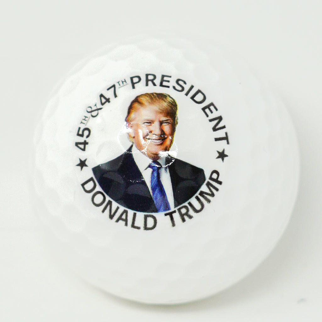 Donald Trump 45th & 47th President Golf Ball