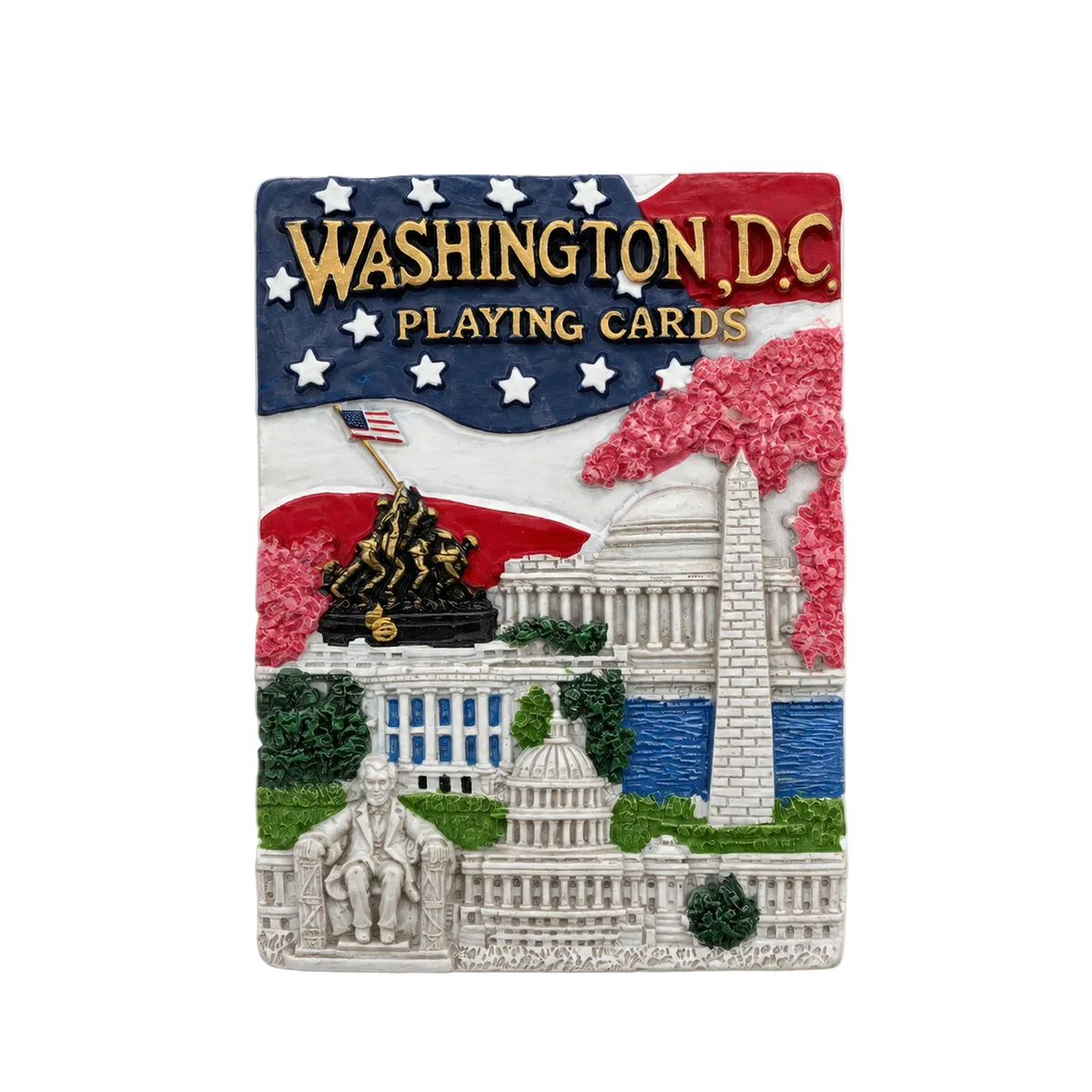 Washington DC Landmarks Refrigerator Magnet