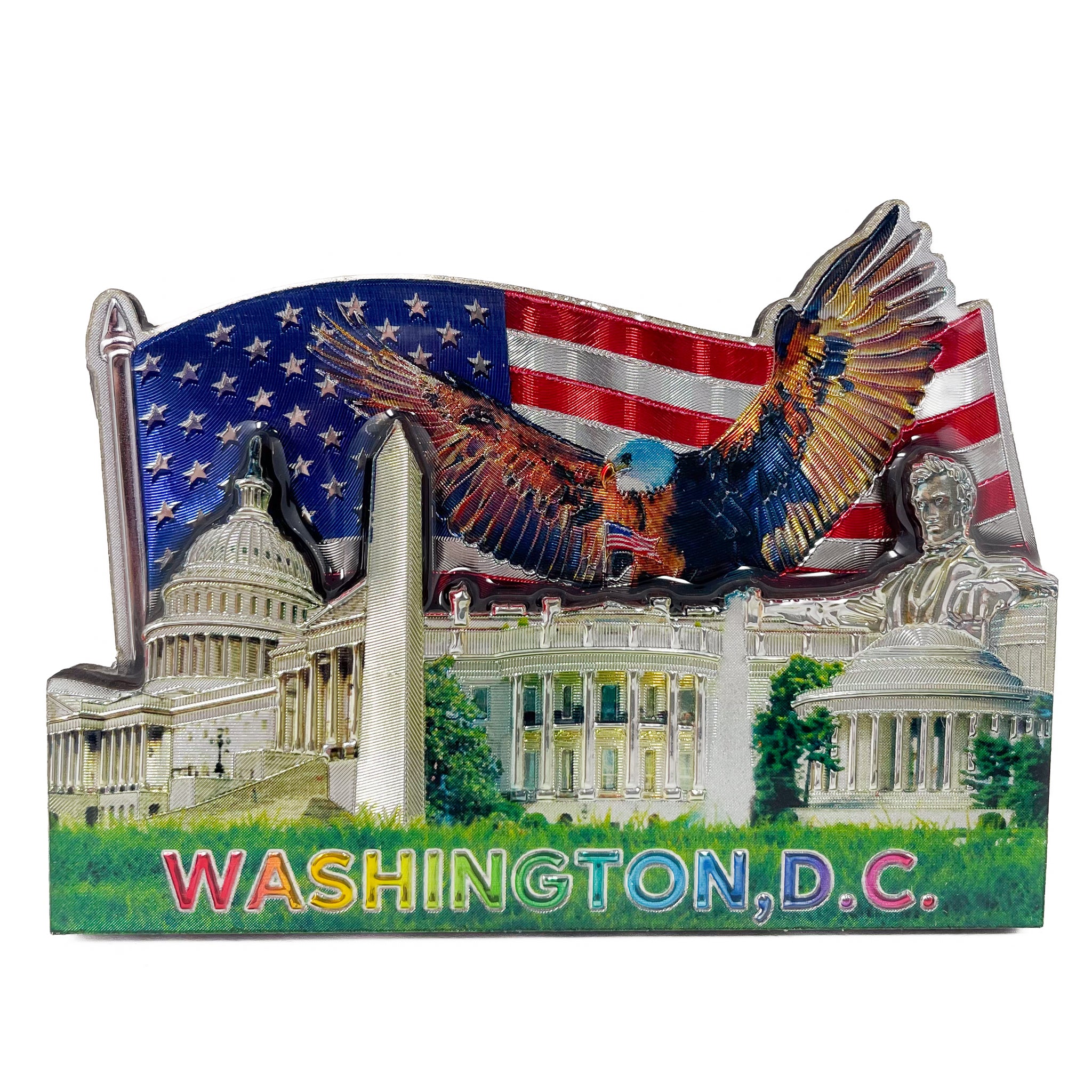 3D Washington DC Magnets (Multiple Styles)