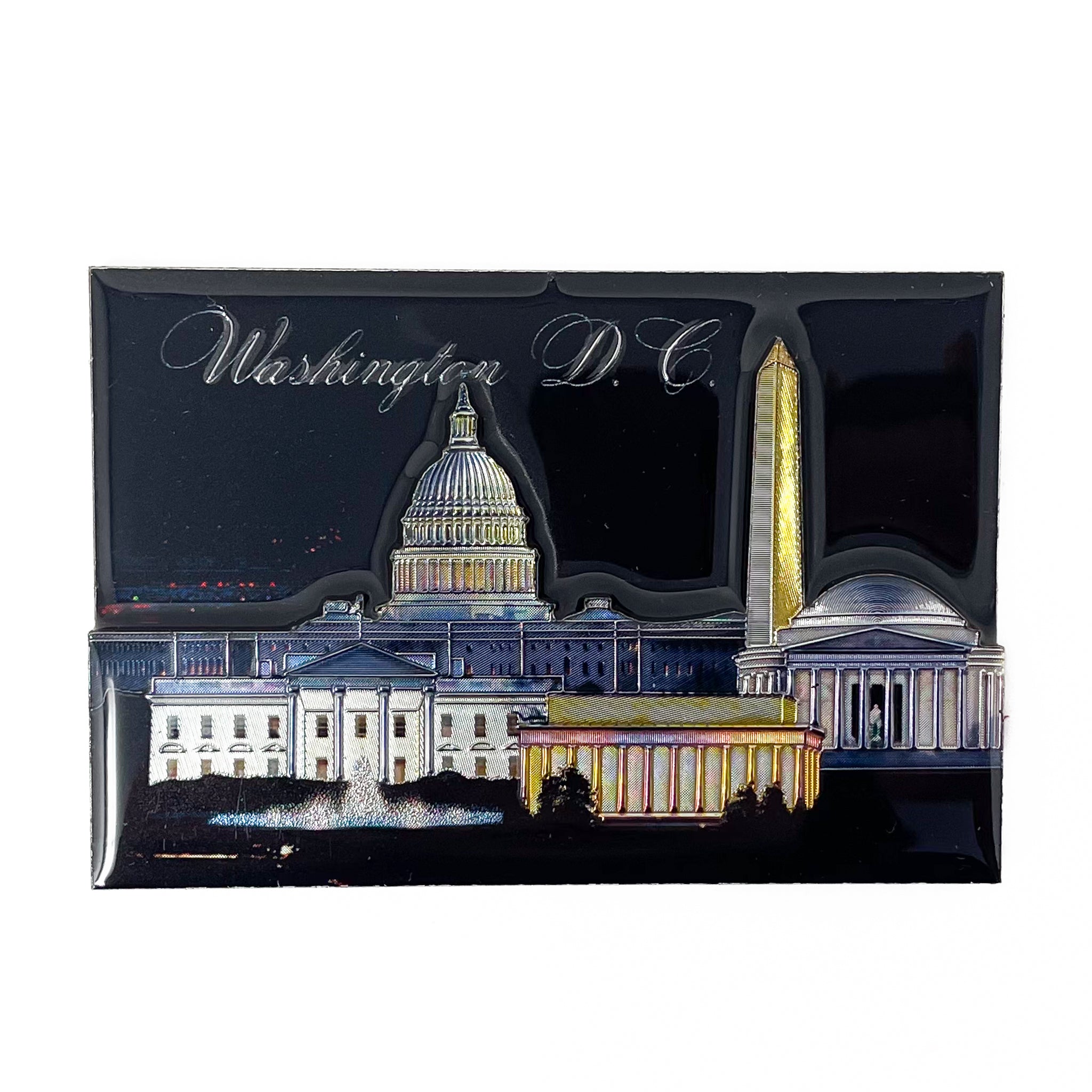 3D Washington DC Magnets (Multiple Styles)