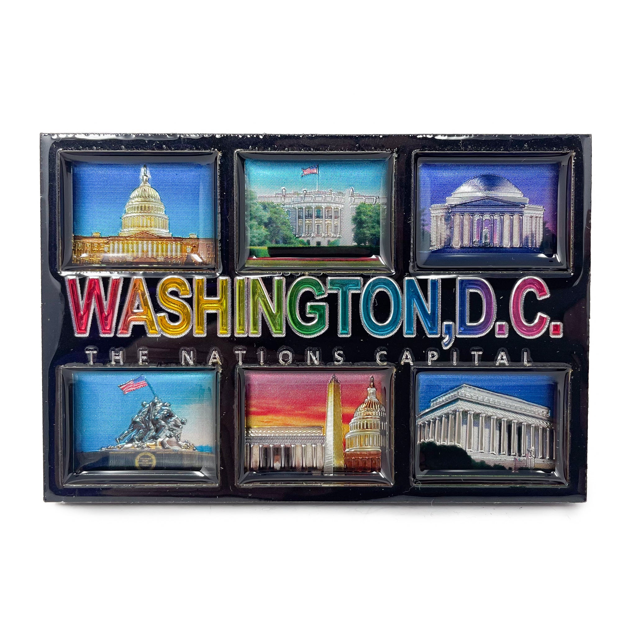 3D Washington DC Magnets (Multiple Styles)