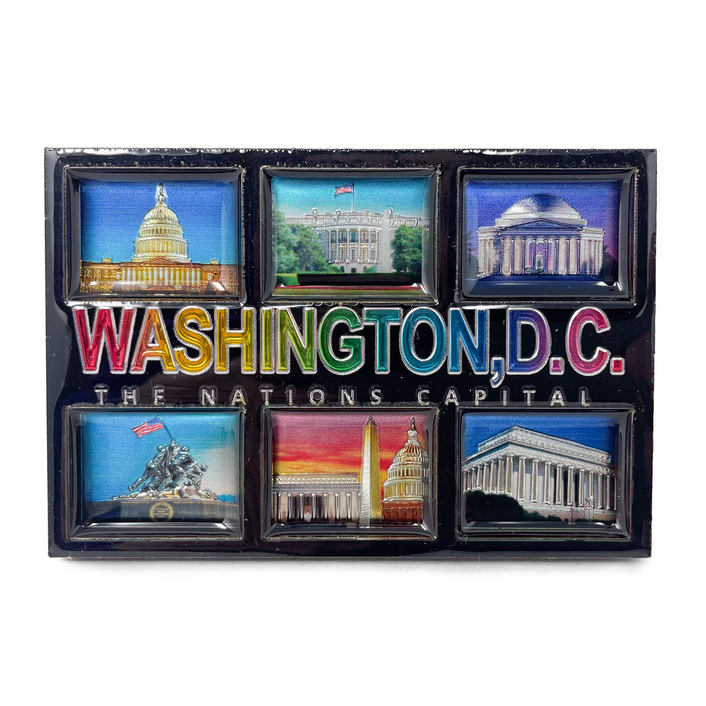 3D Washington DC Magnets (Multiple Styles)