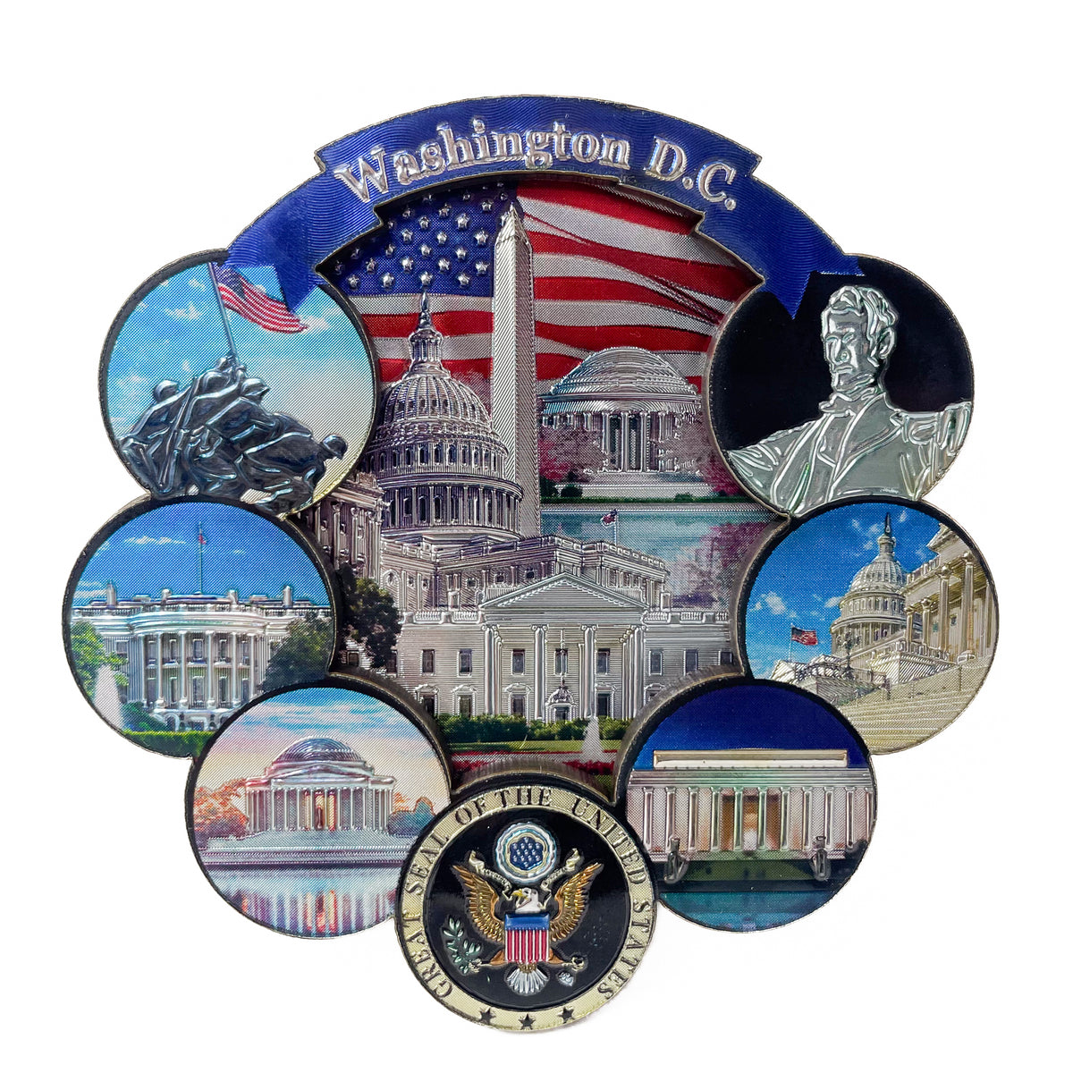 Washington DC Circular Magnet
