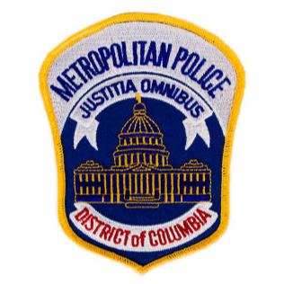District of Columbia Metropolitan Police Embroidered Patch