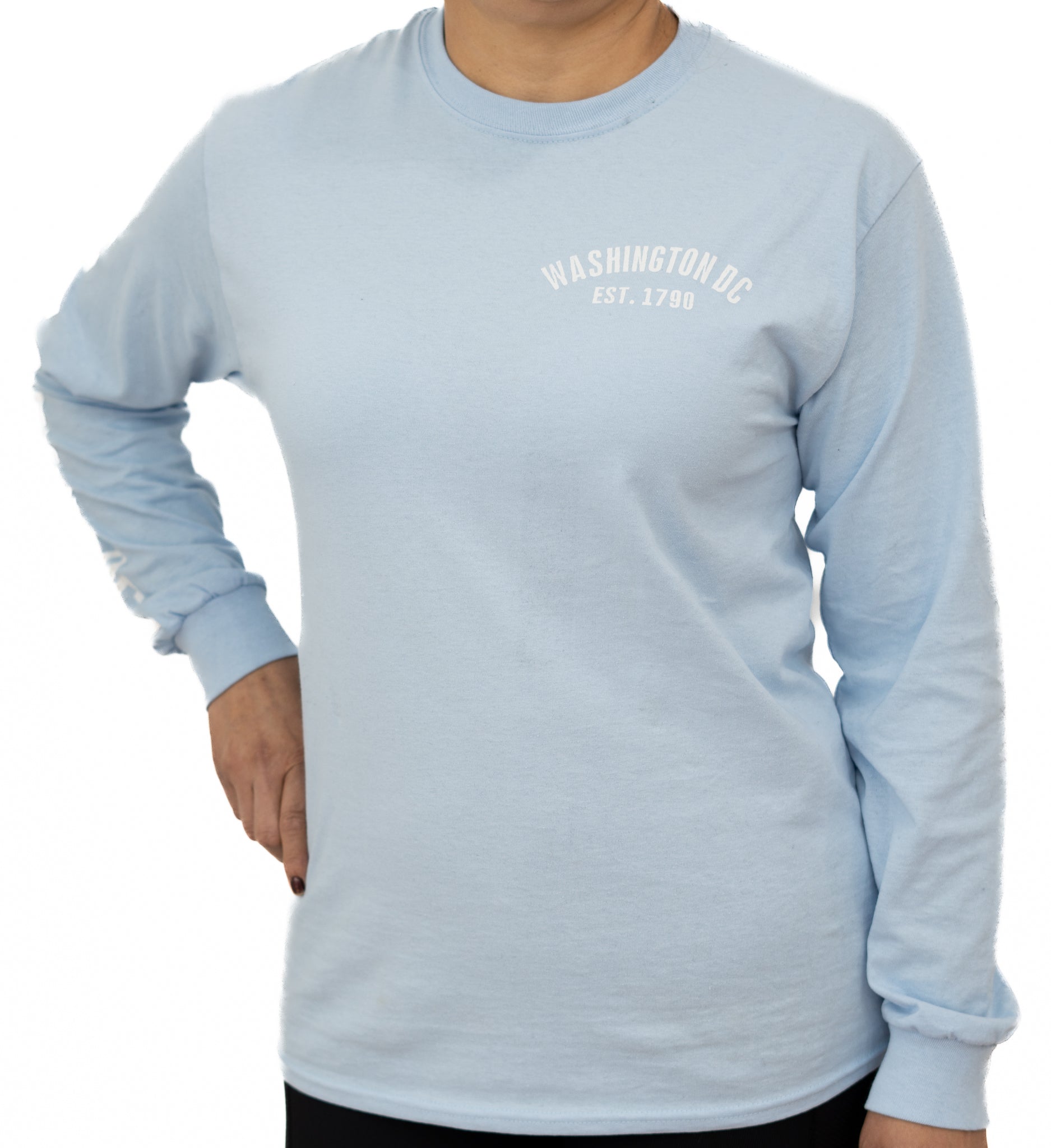 Washington DC Long Sleeve T-Shirt (Multiple Colors)