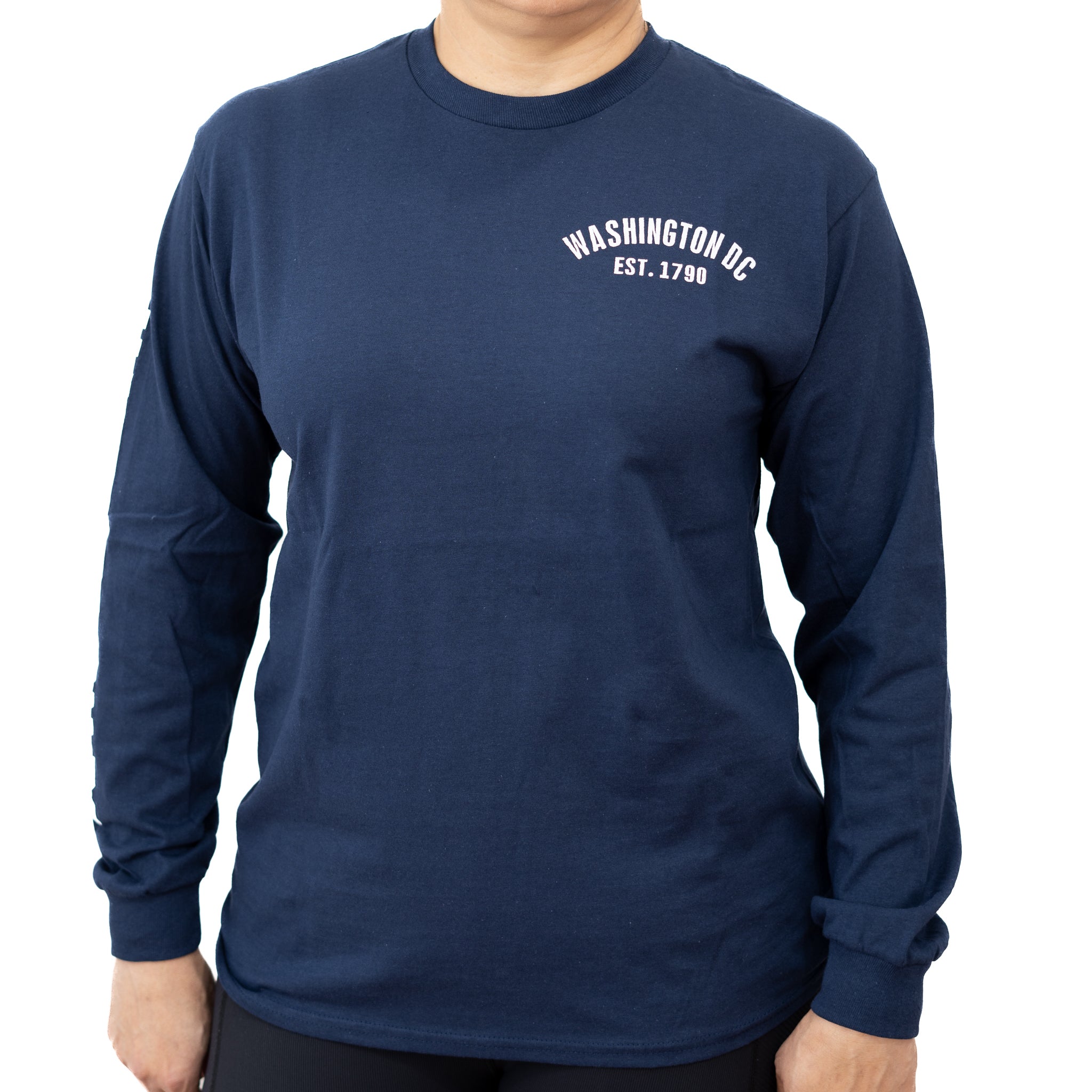 Washington DC Long Sleeve T-Shirt (Multiple Colors)